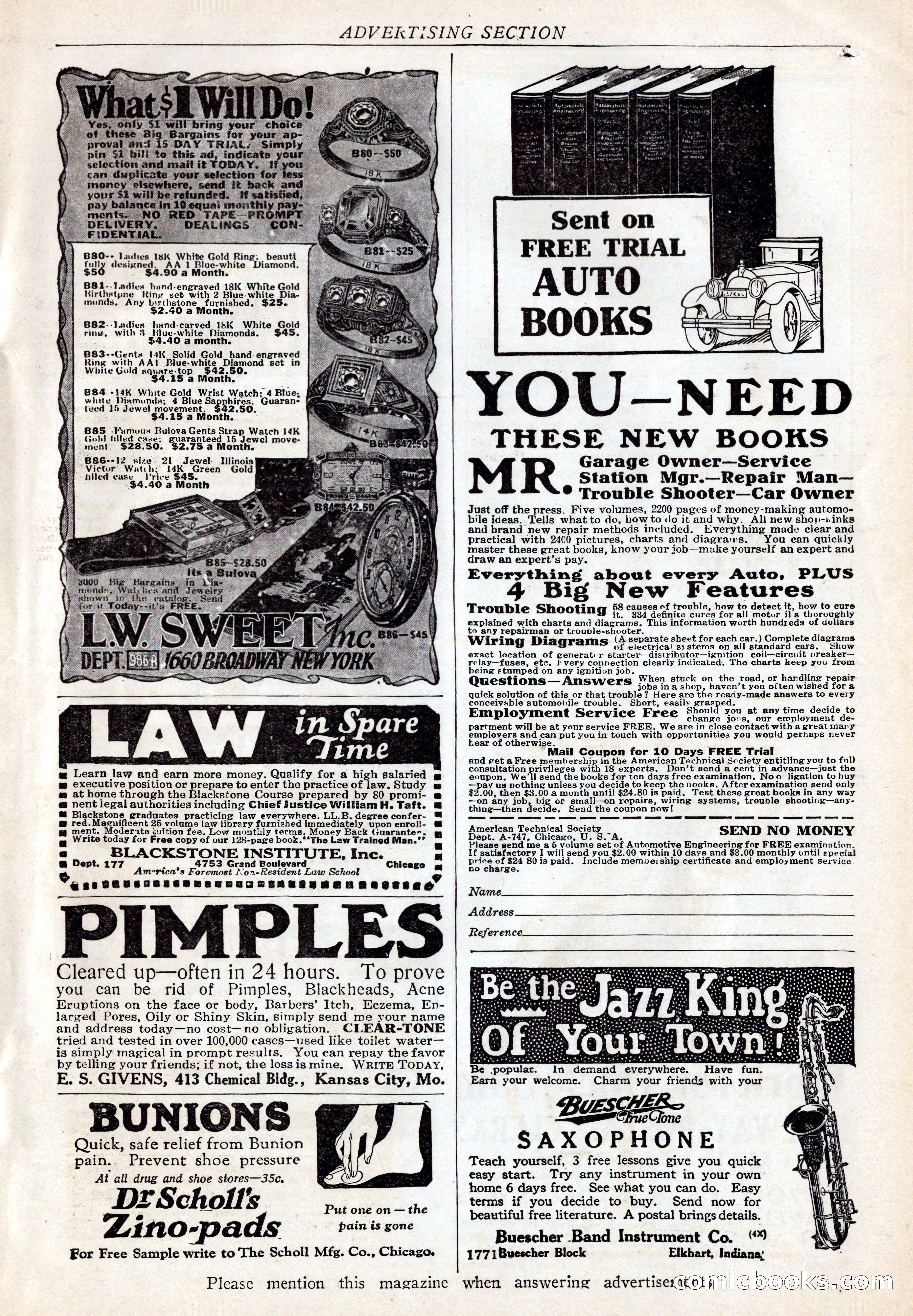 Western Story Magazine, October 2, 1926 — page 161 of 172