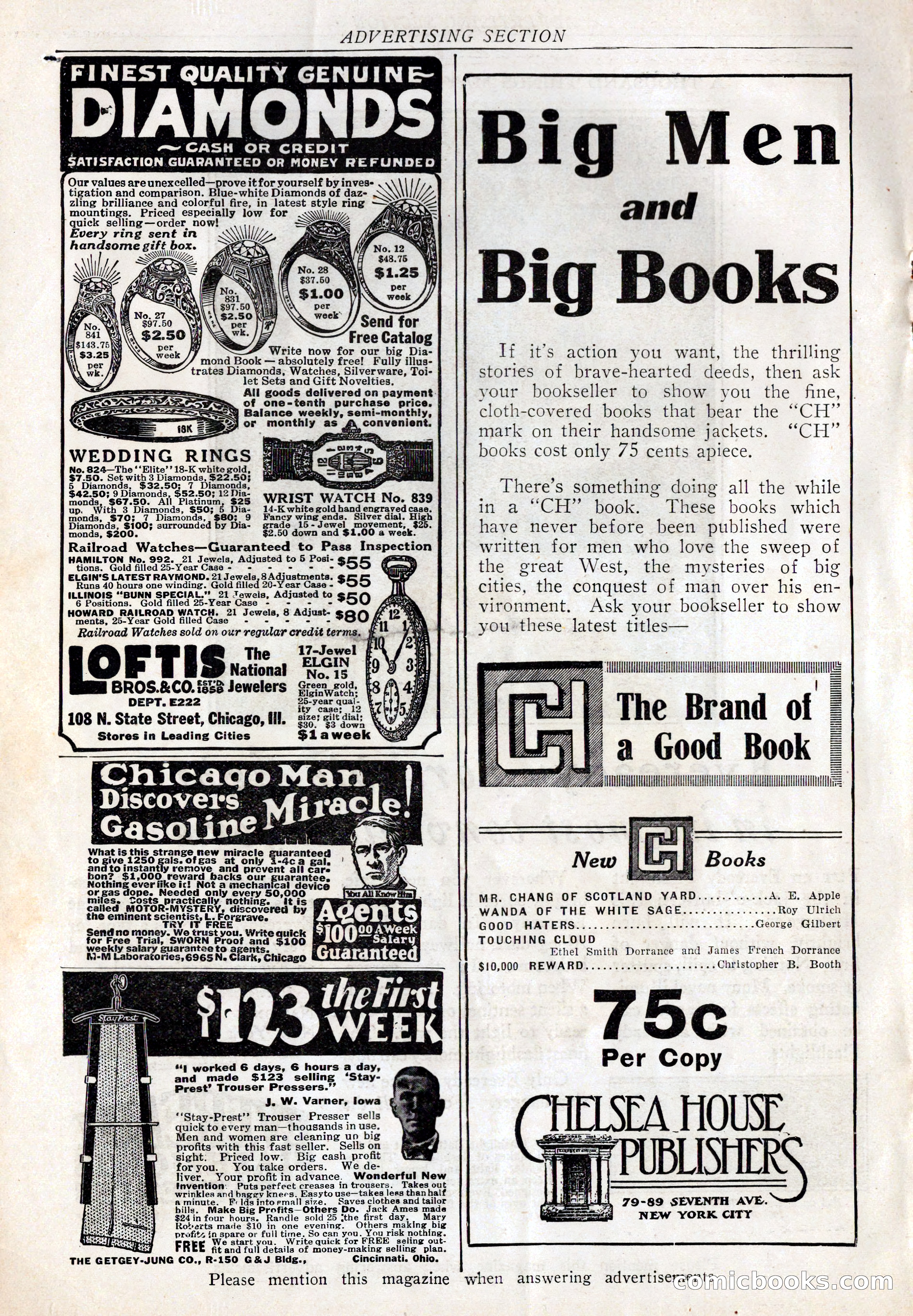 Western Story Magazine, October 2, 1926 — page 170 of 172