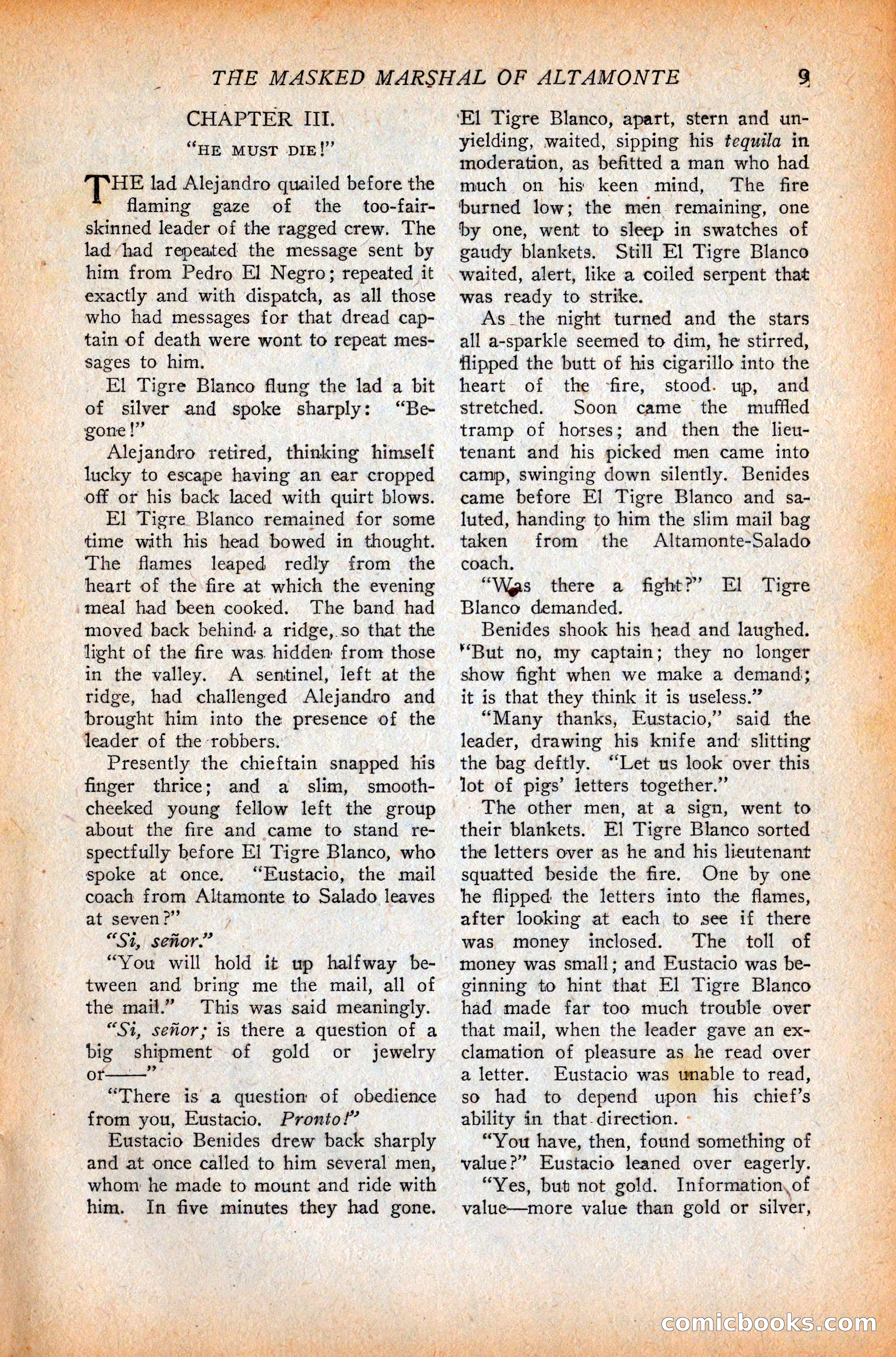Western Story Magazine, October 9, 1926 — page 11 of 148