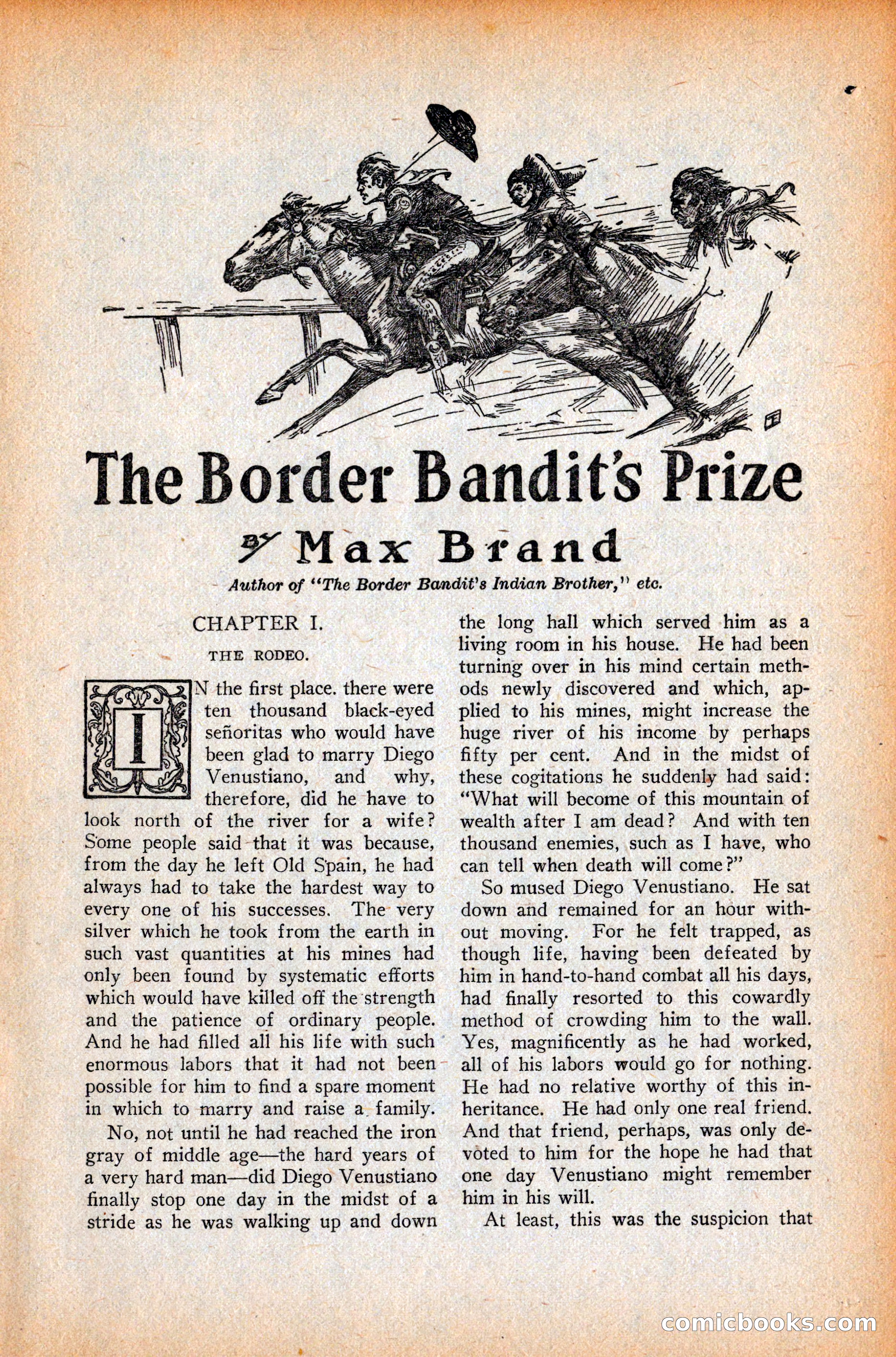 Western Story Magazine, October 9, 1926 — page 25 of 148