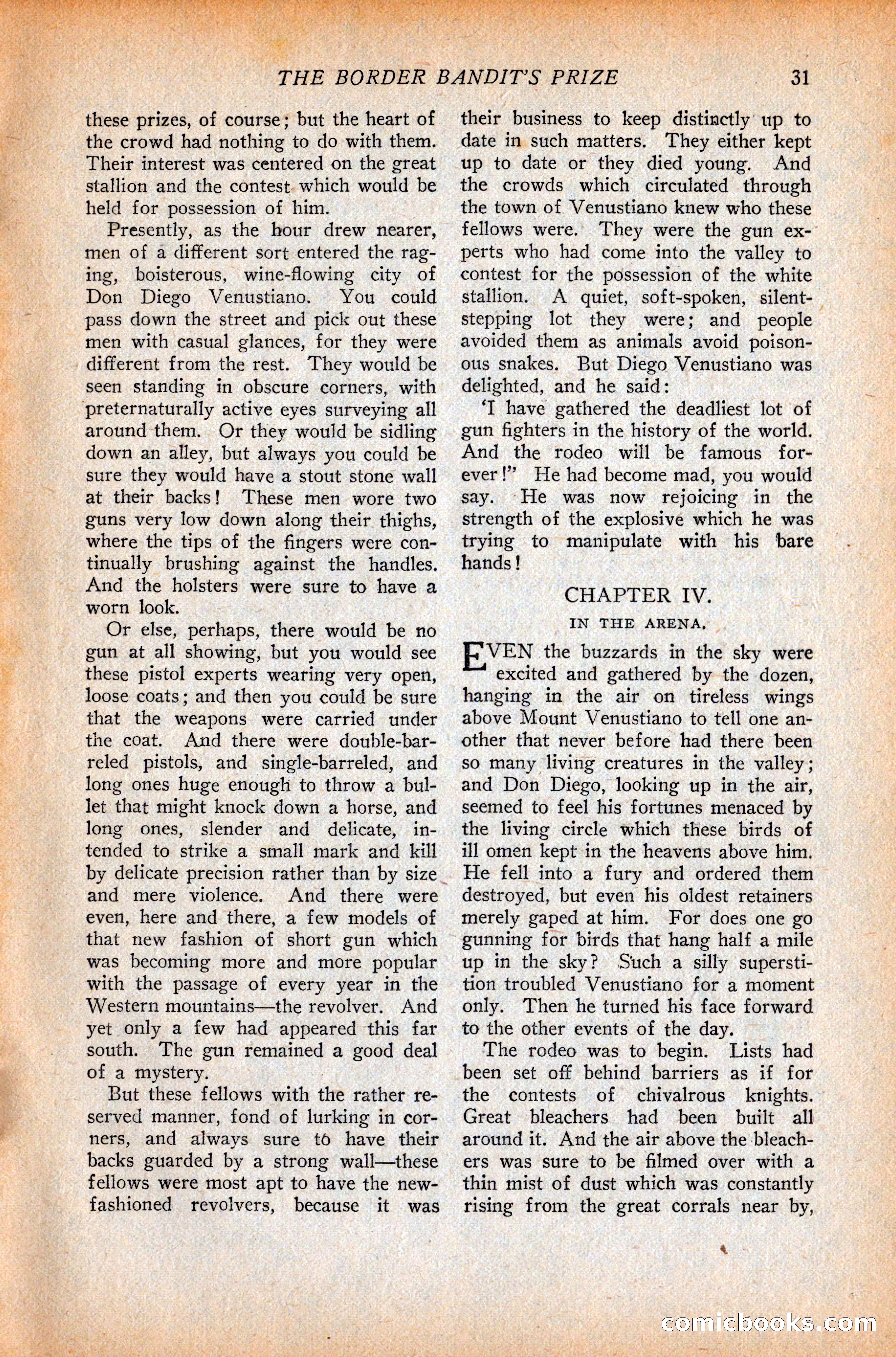 Western Story Magazine, October 9, 1926 — page 33 of 148