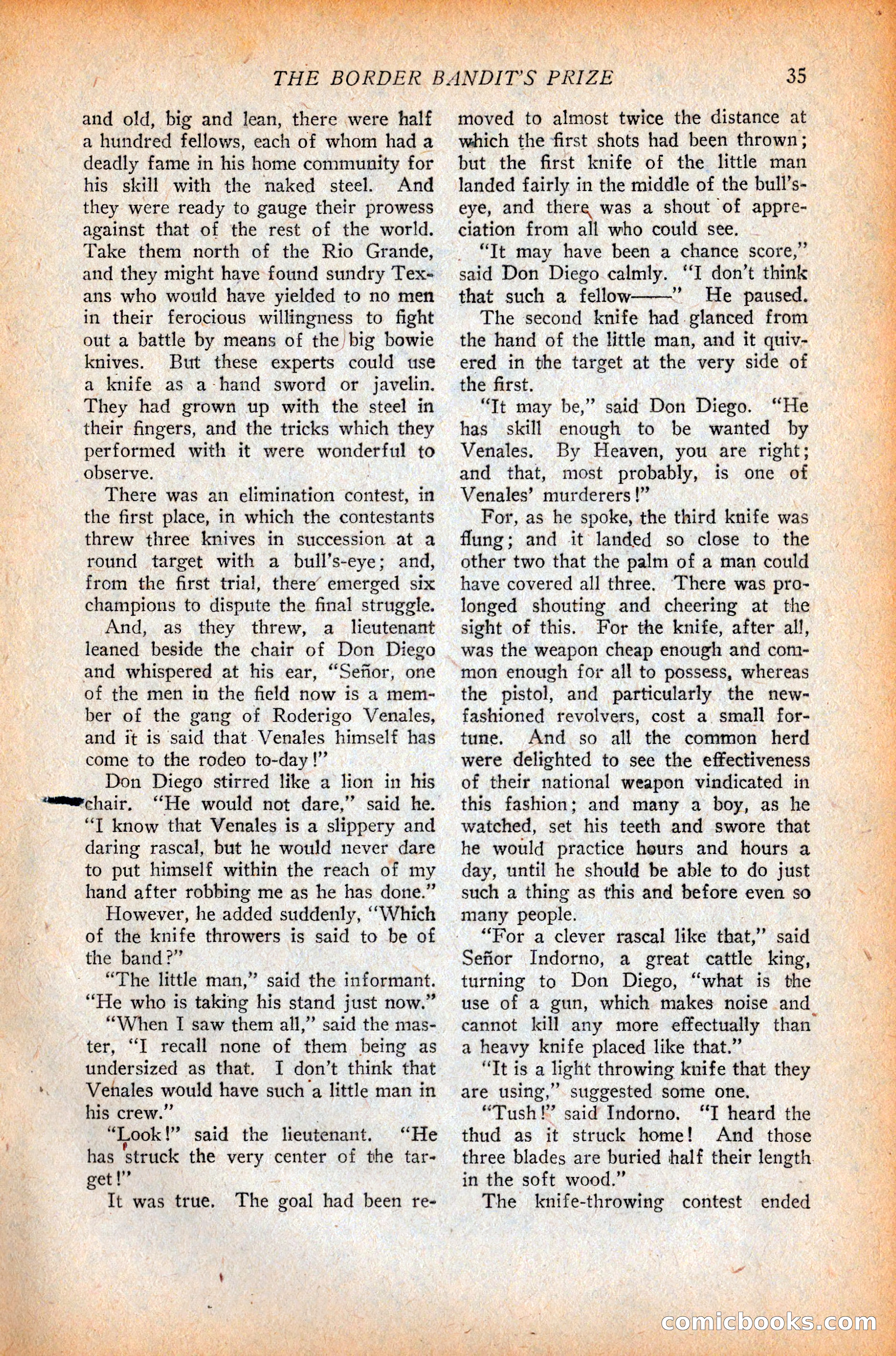 Western Story Magazine, October 9, 1926 — page 37 of 148