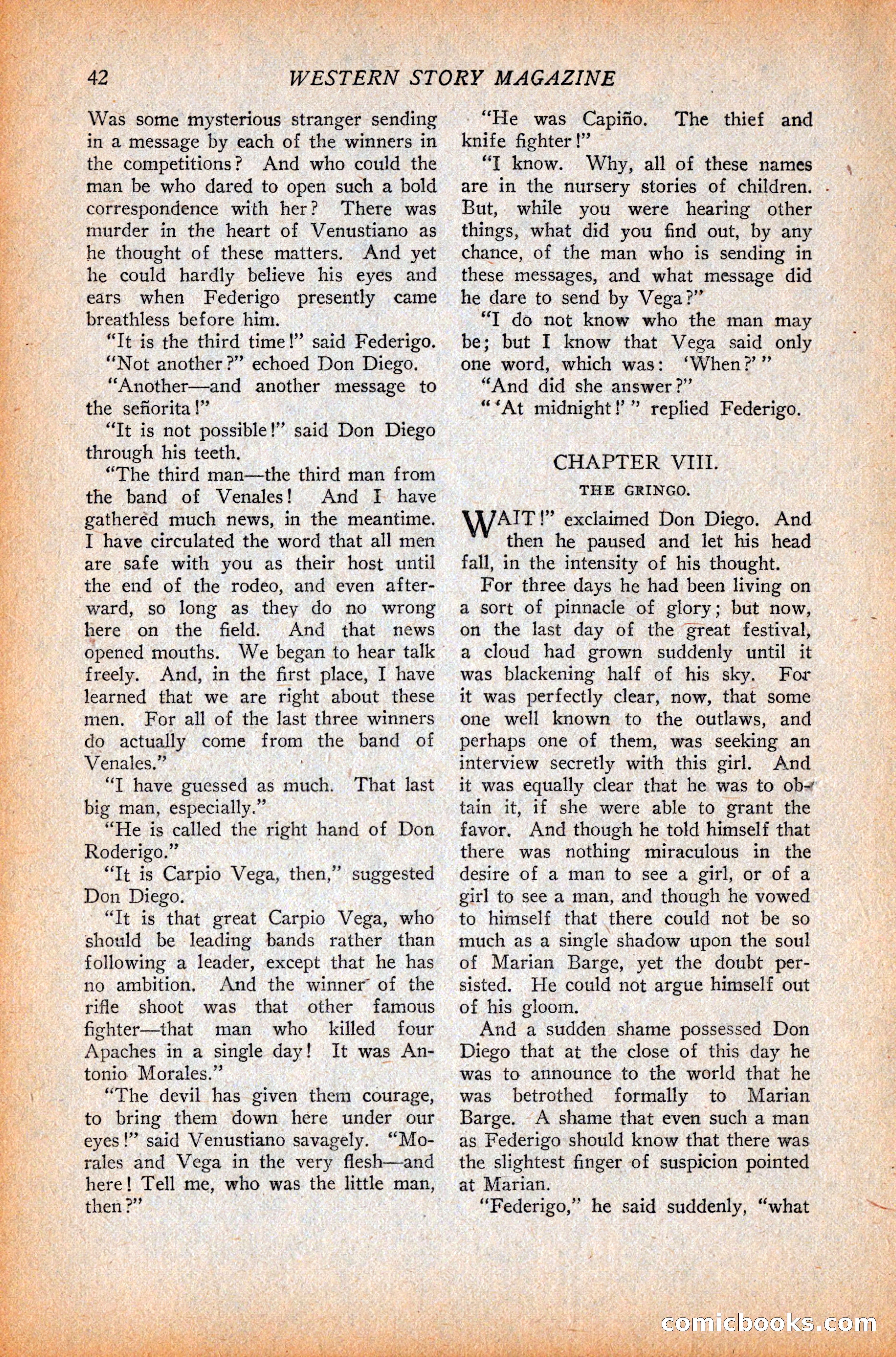 Western Story Magazine, October 9, 1926 — page 44 of 148