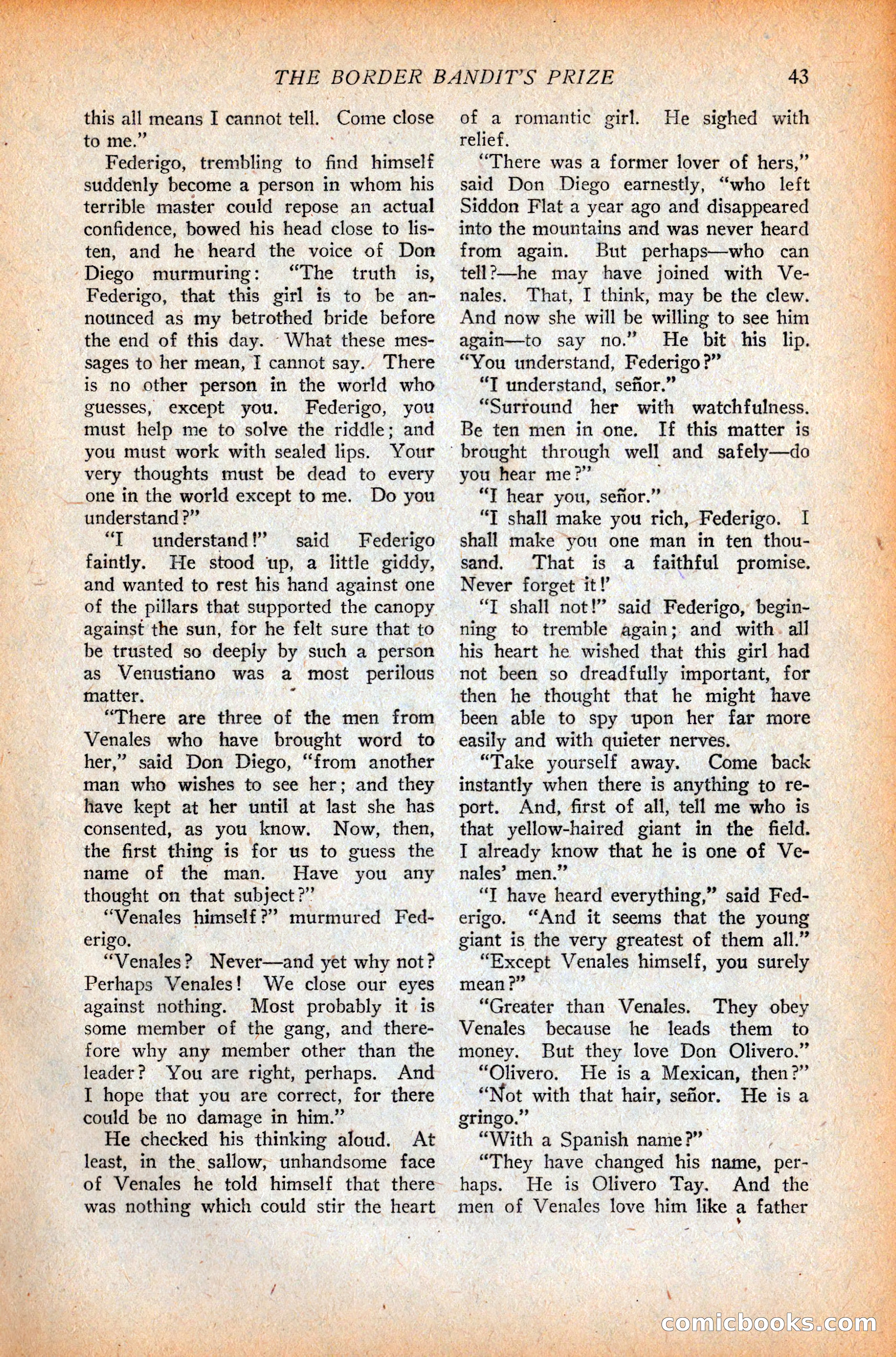 Western Story Magazine, October 9, 1926 — page 45 of 148