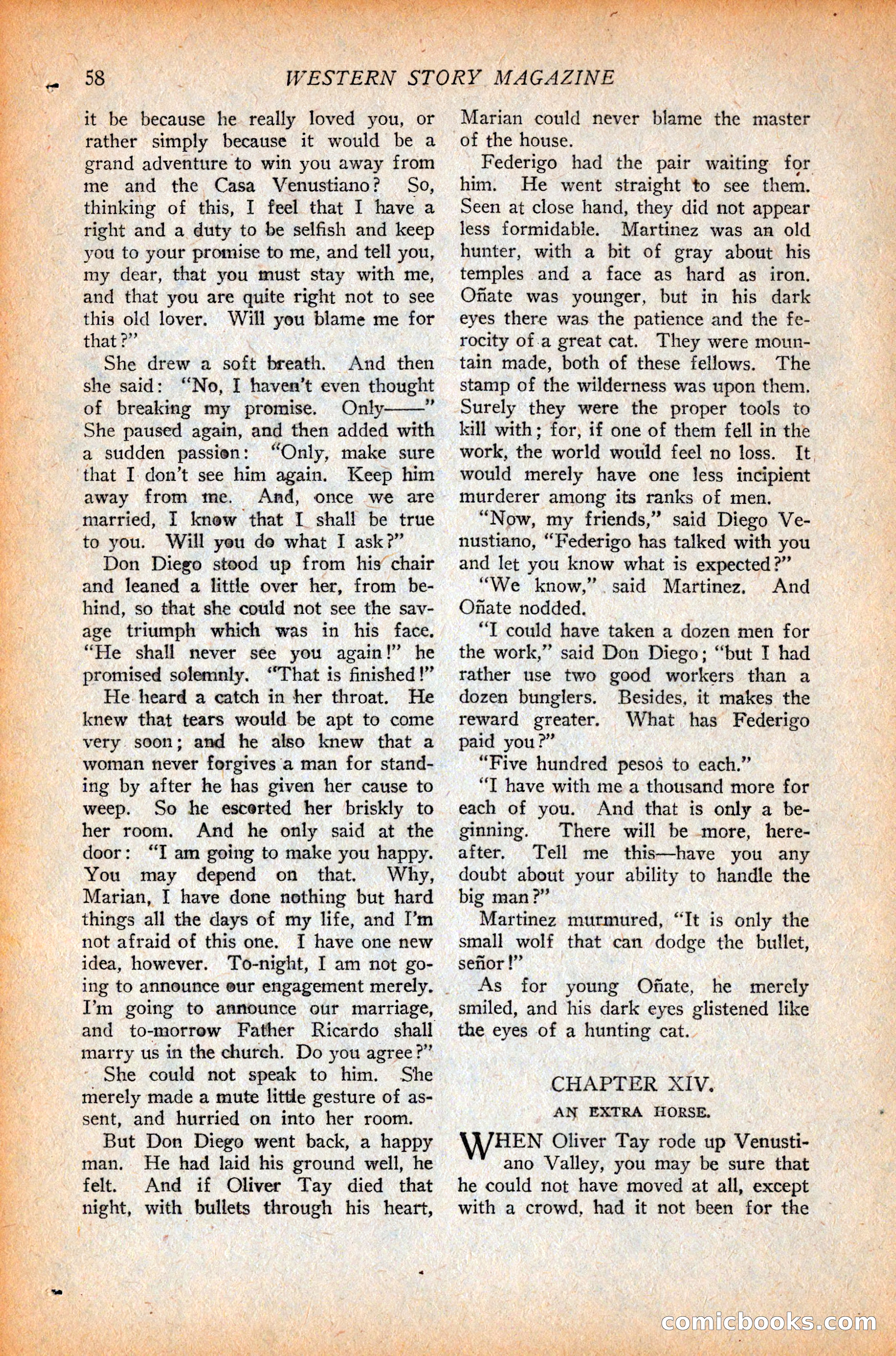 Western Story Magazine, October 9, 1926 — page 60 of 148