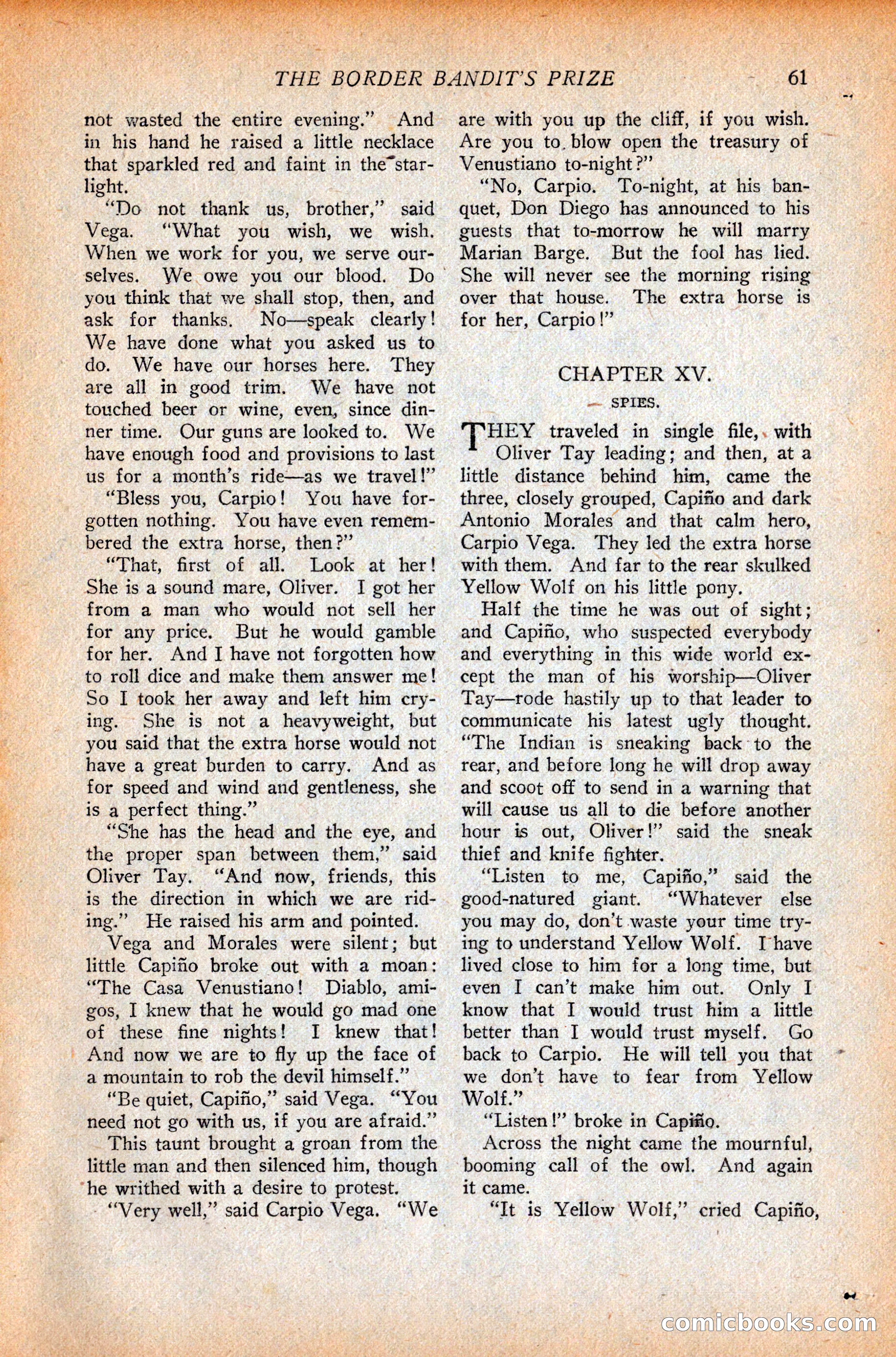 Western Story Magazine, October 9, 1926 — page 63 of 148