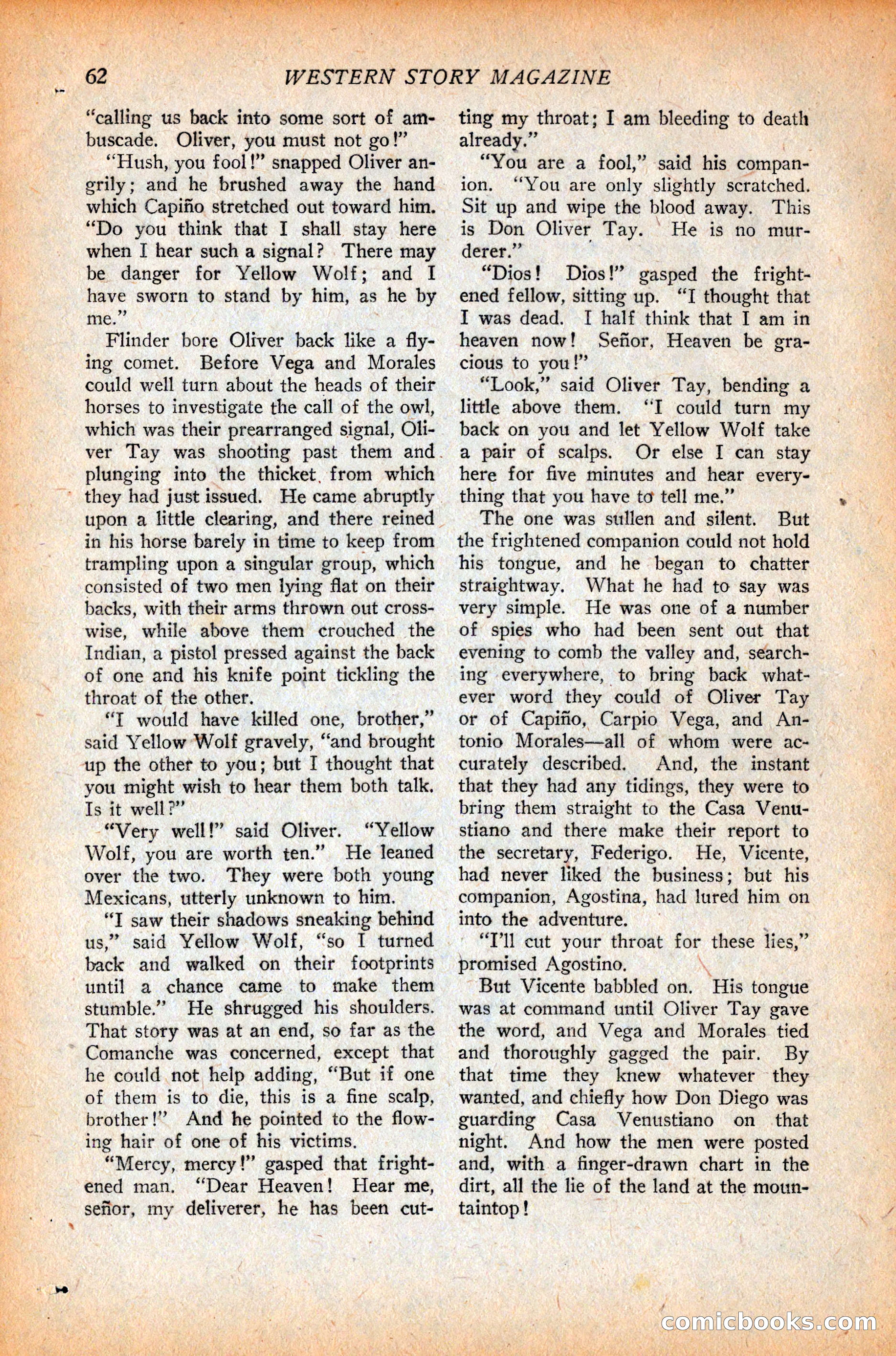 Western Story Magazine, October 9, 1926 — page 64 of 148