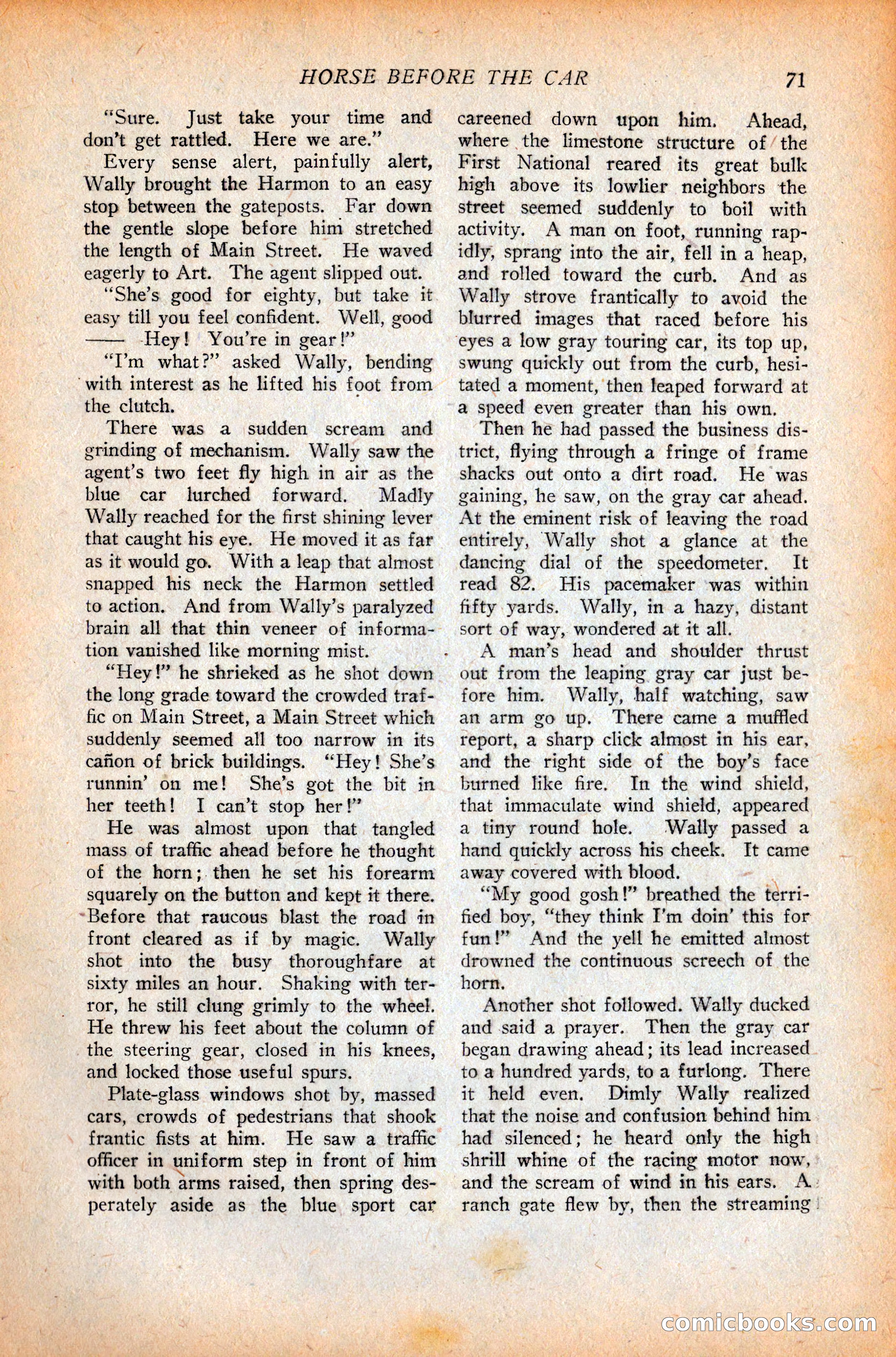 Western Story Magazine, October 9, 1926 — page 73 of 148