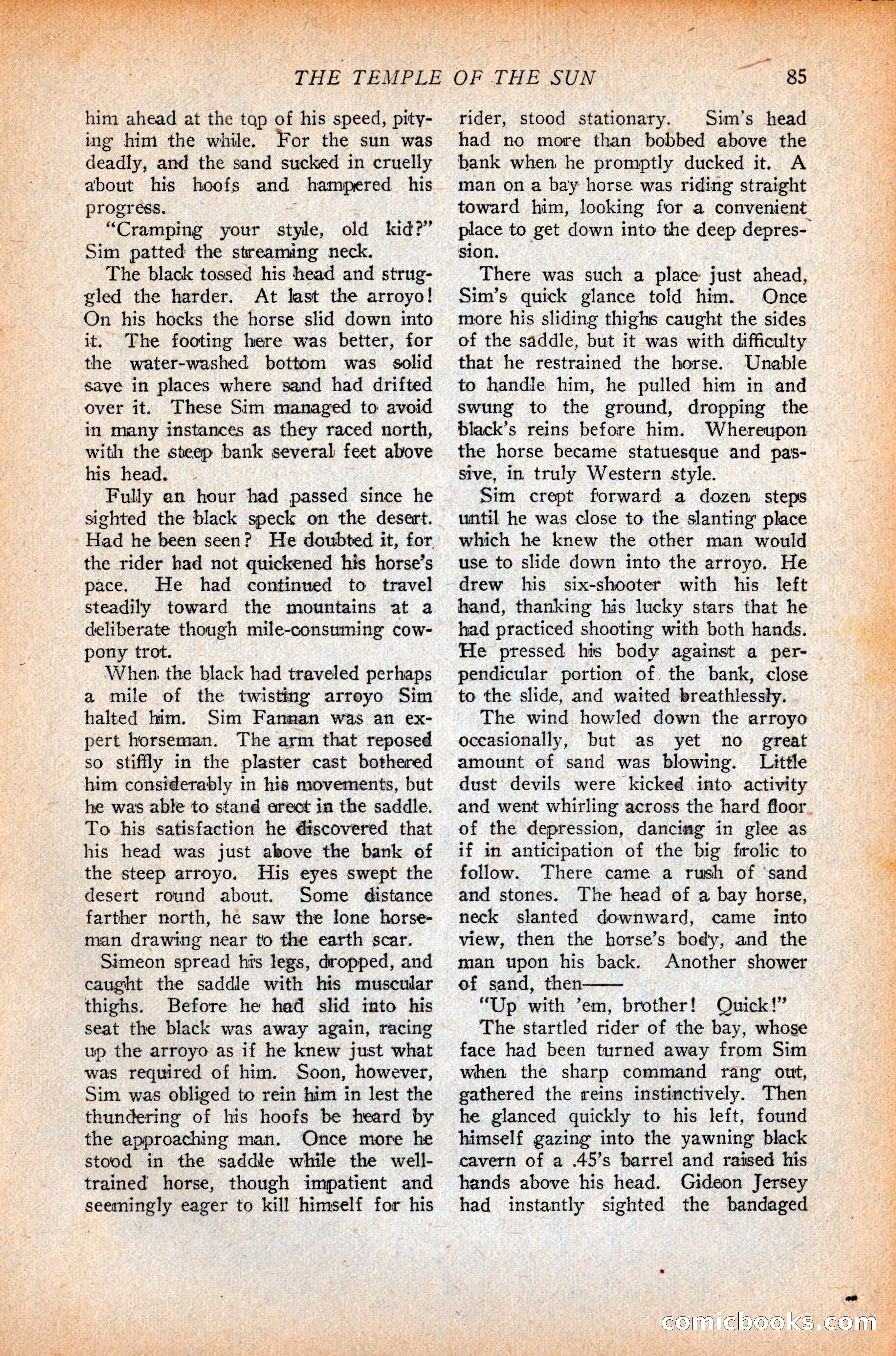 Western Story Magazine, October 9, 1926 — page 87 of 148