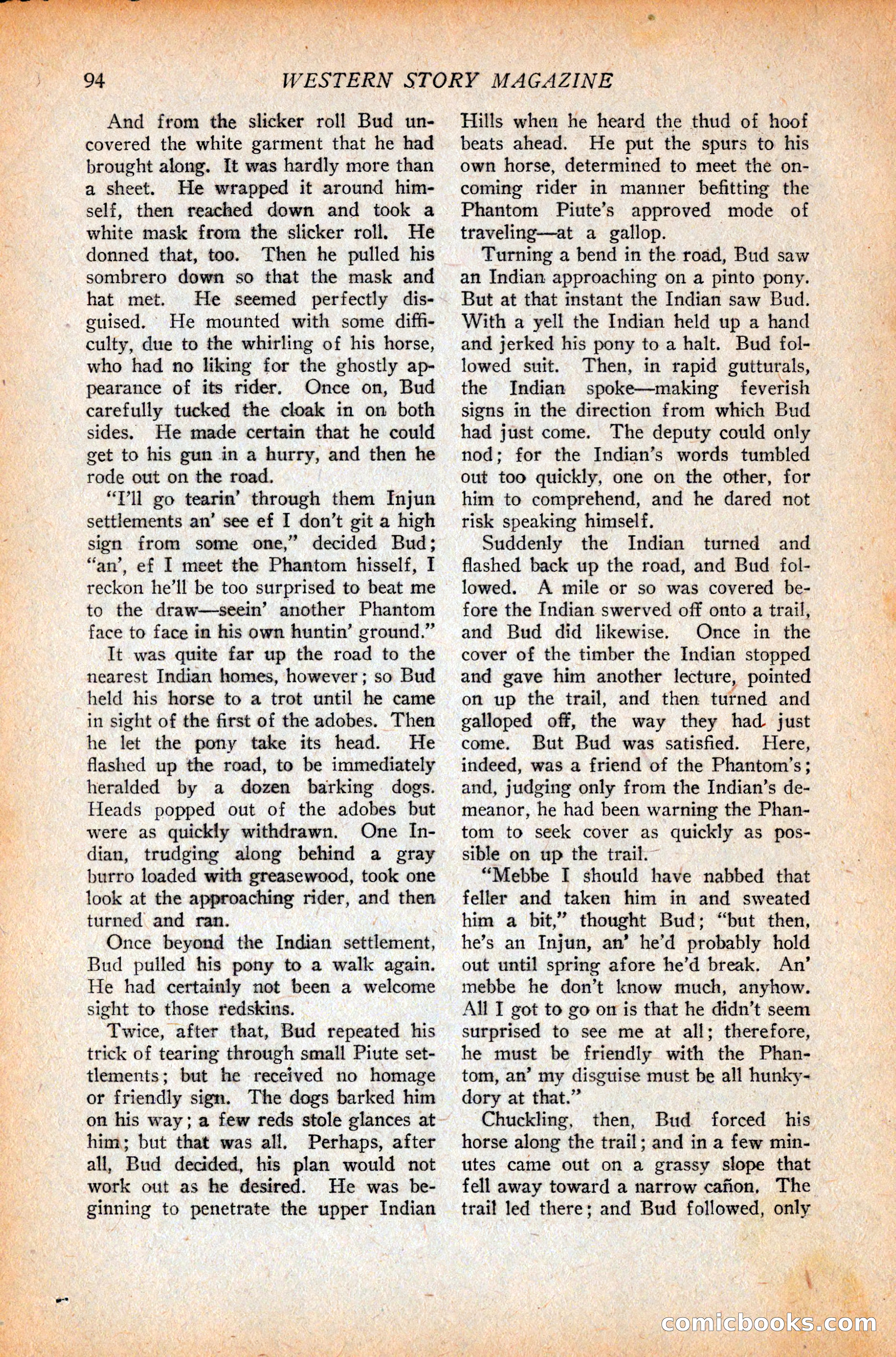 Western Story Magazine, October 9, 1926 — page 96 of 148