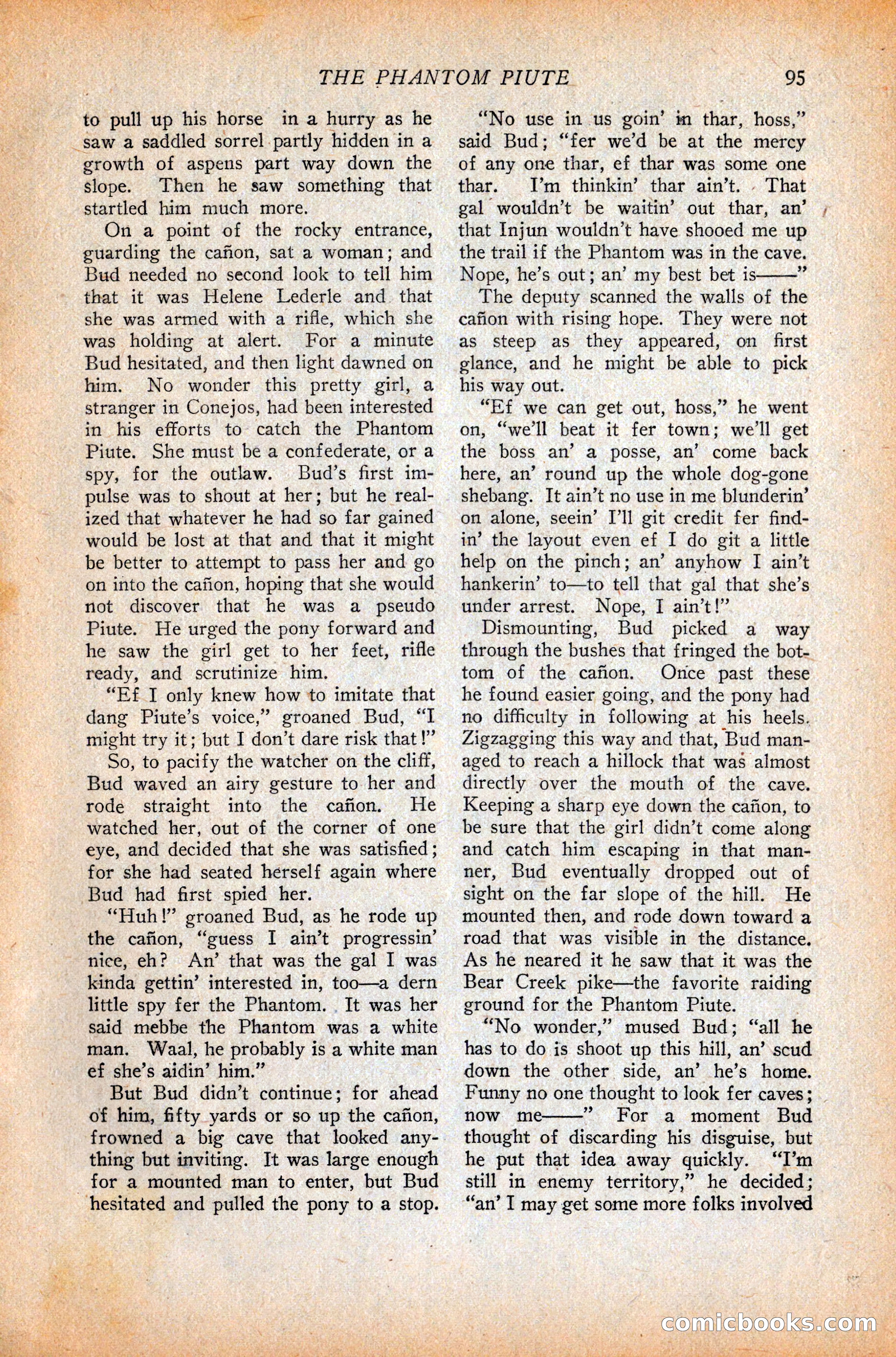 Western Story Magazine, October 9, 1926 — page 97 of 148