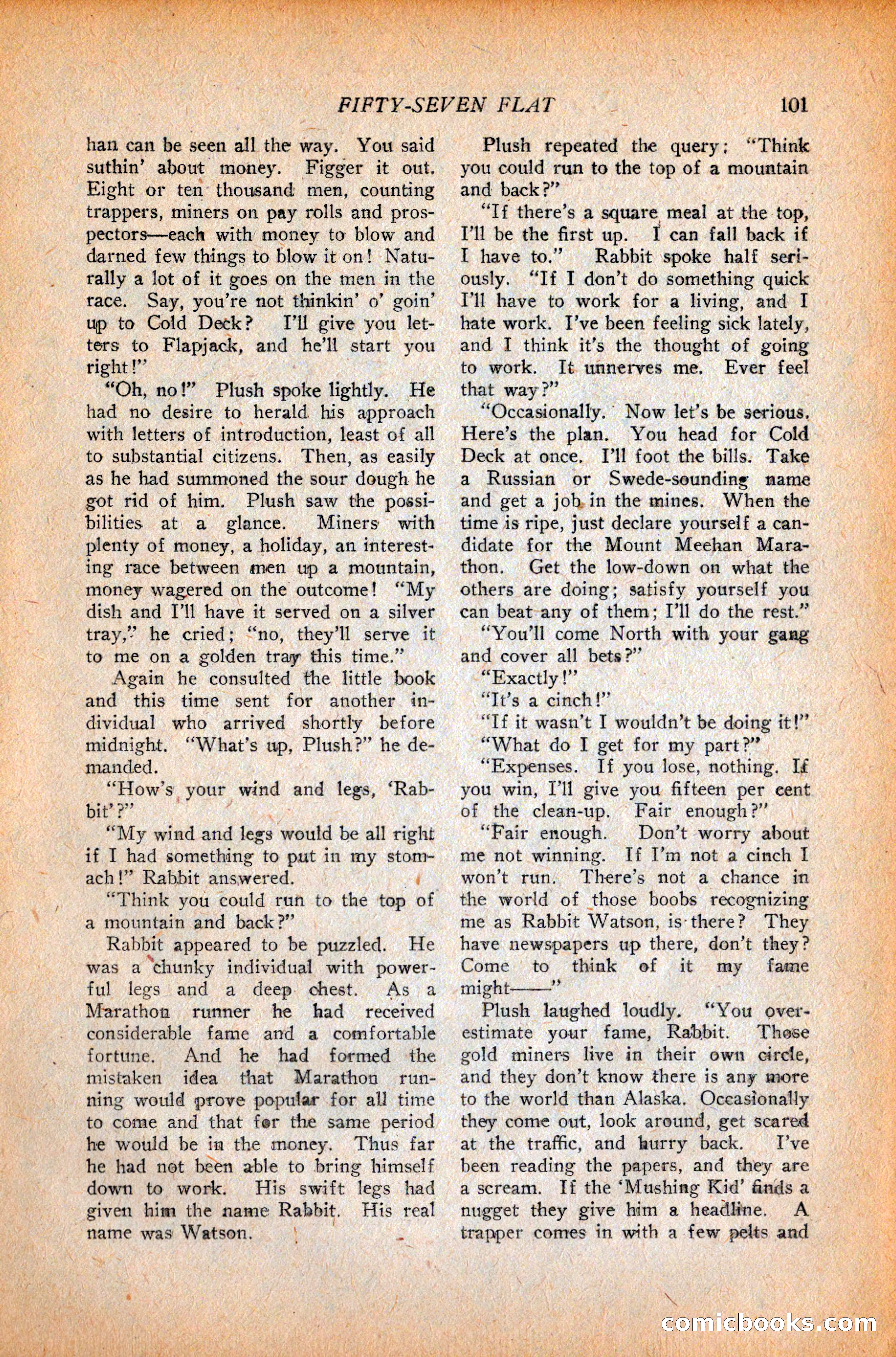 Western Story Magazine, October 9, 1926 — page 103 of 148