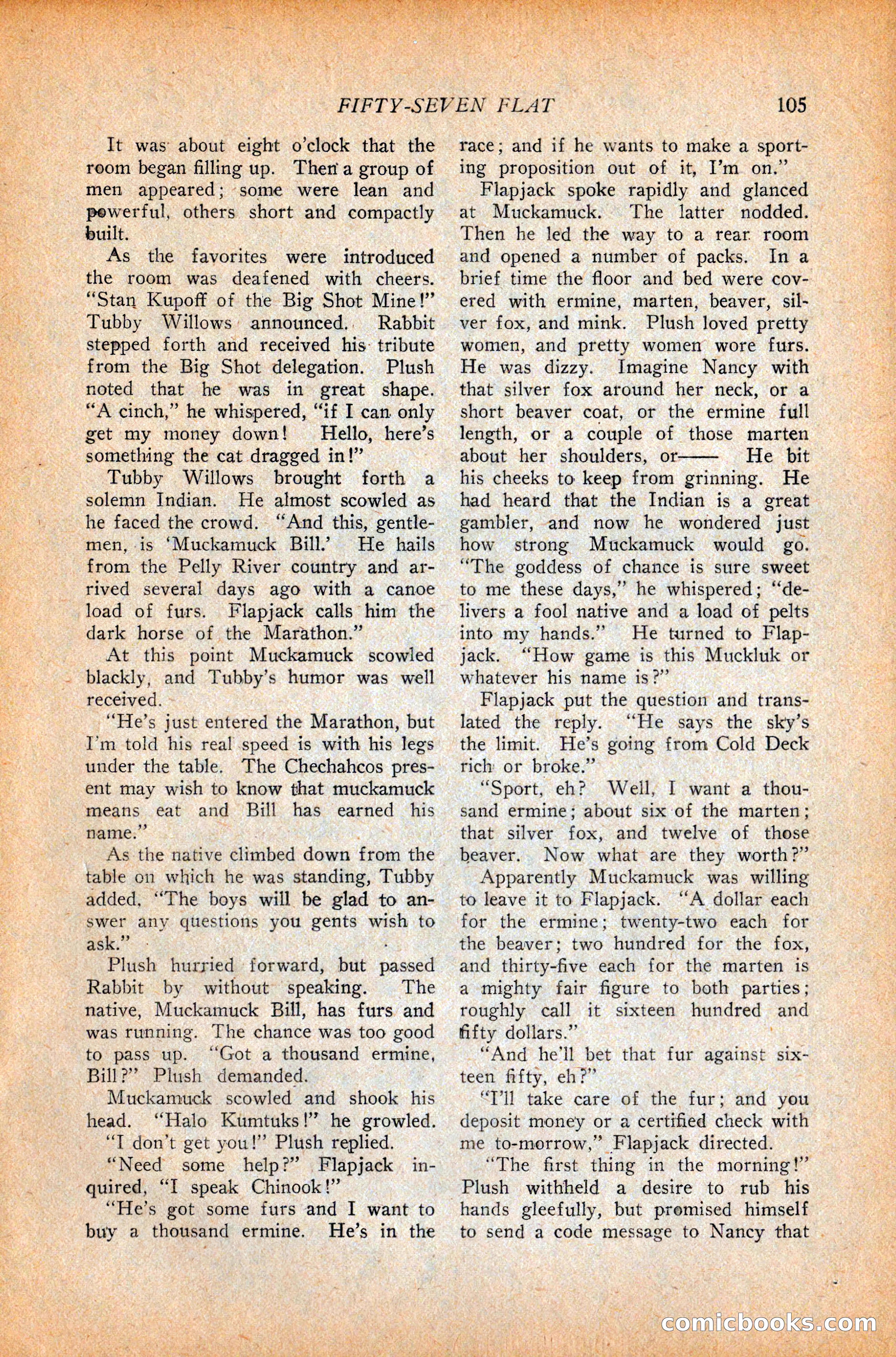 Western Story Magazine, October 9, 1926 — page 107 of 148