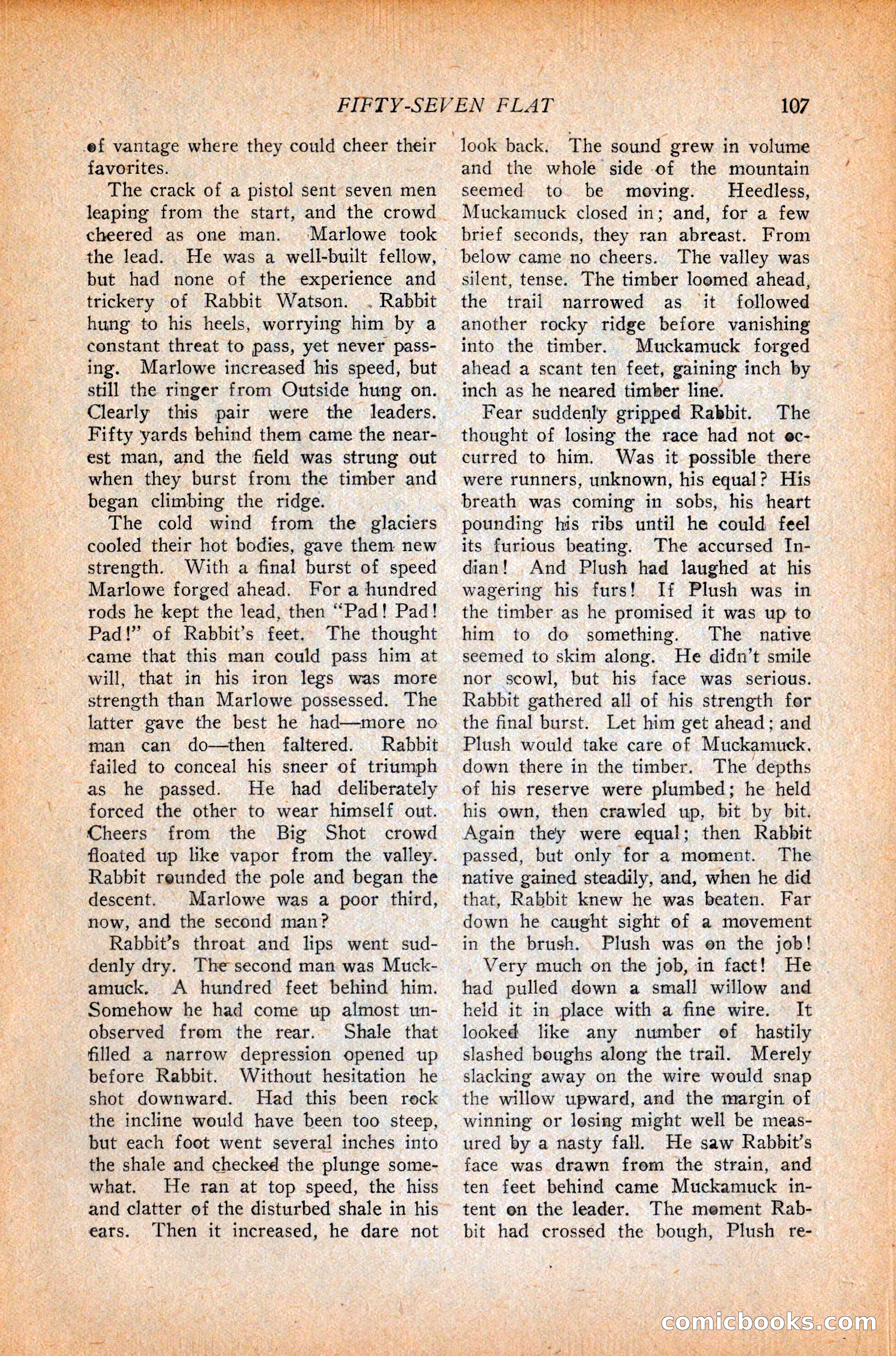 Western Story Magazine, October 9, 1926 — page 109 of 148