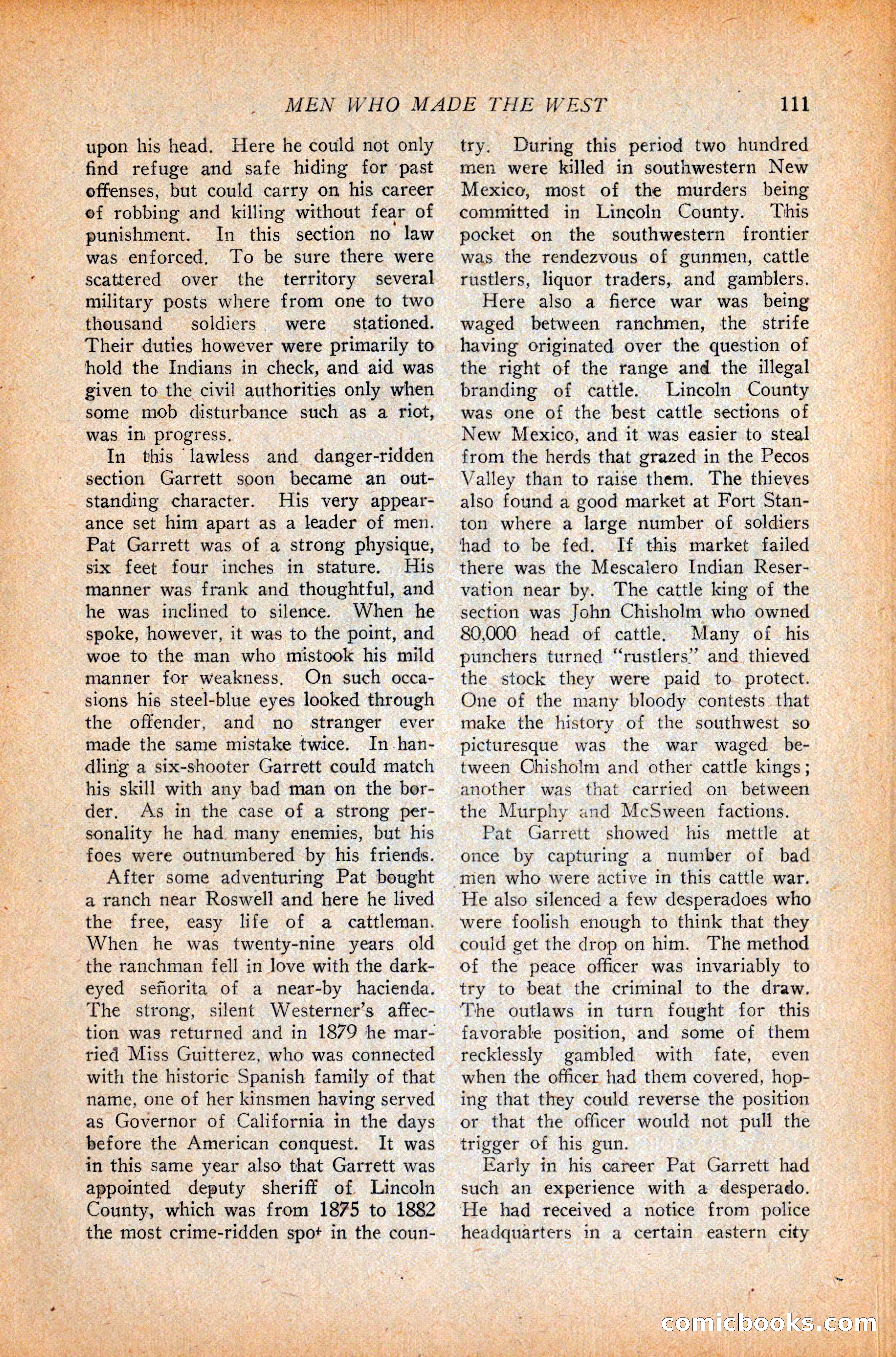 Western Story Magazine, October 9, 1926 — page 113 of 148