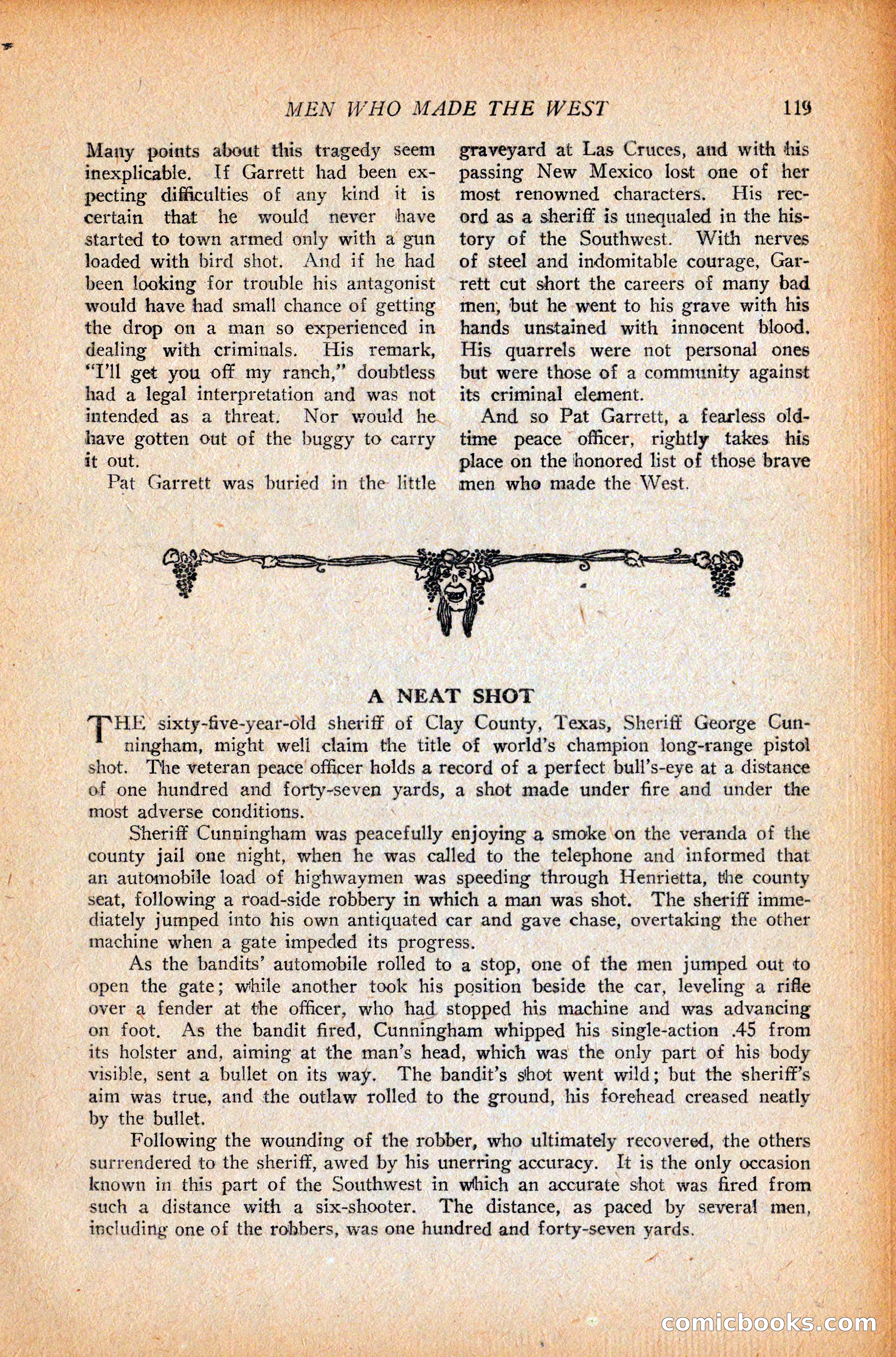 Western Story Magazine, October 9, 1926 — page 121 of 148