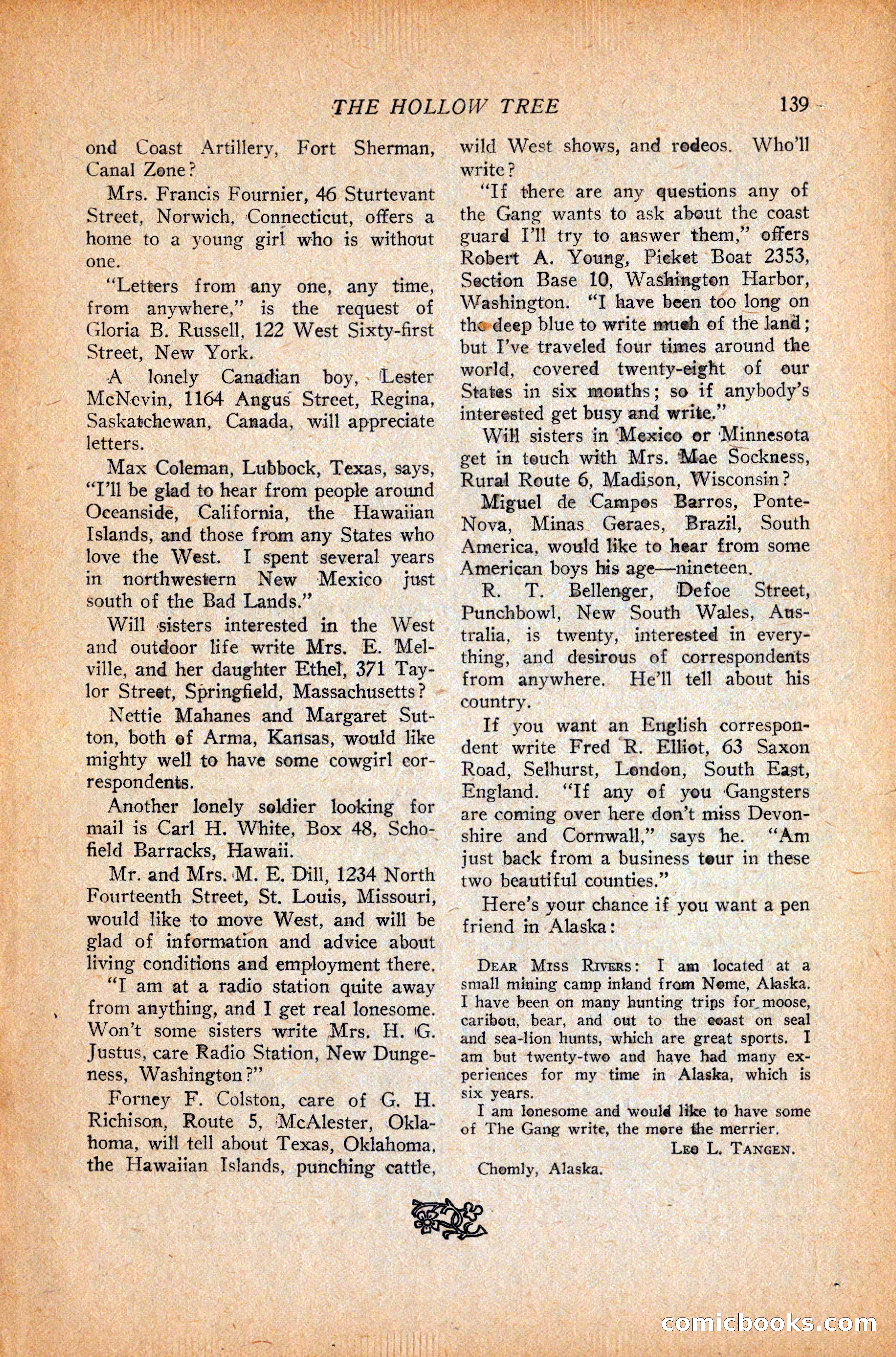 Western Story Magazine, October 9, 1926 — page 141 of 148
