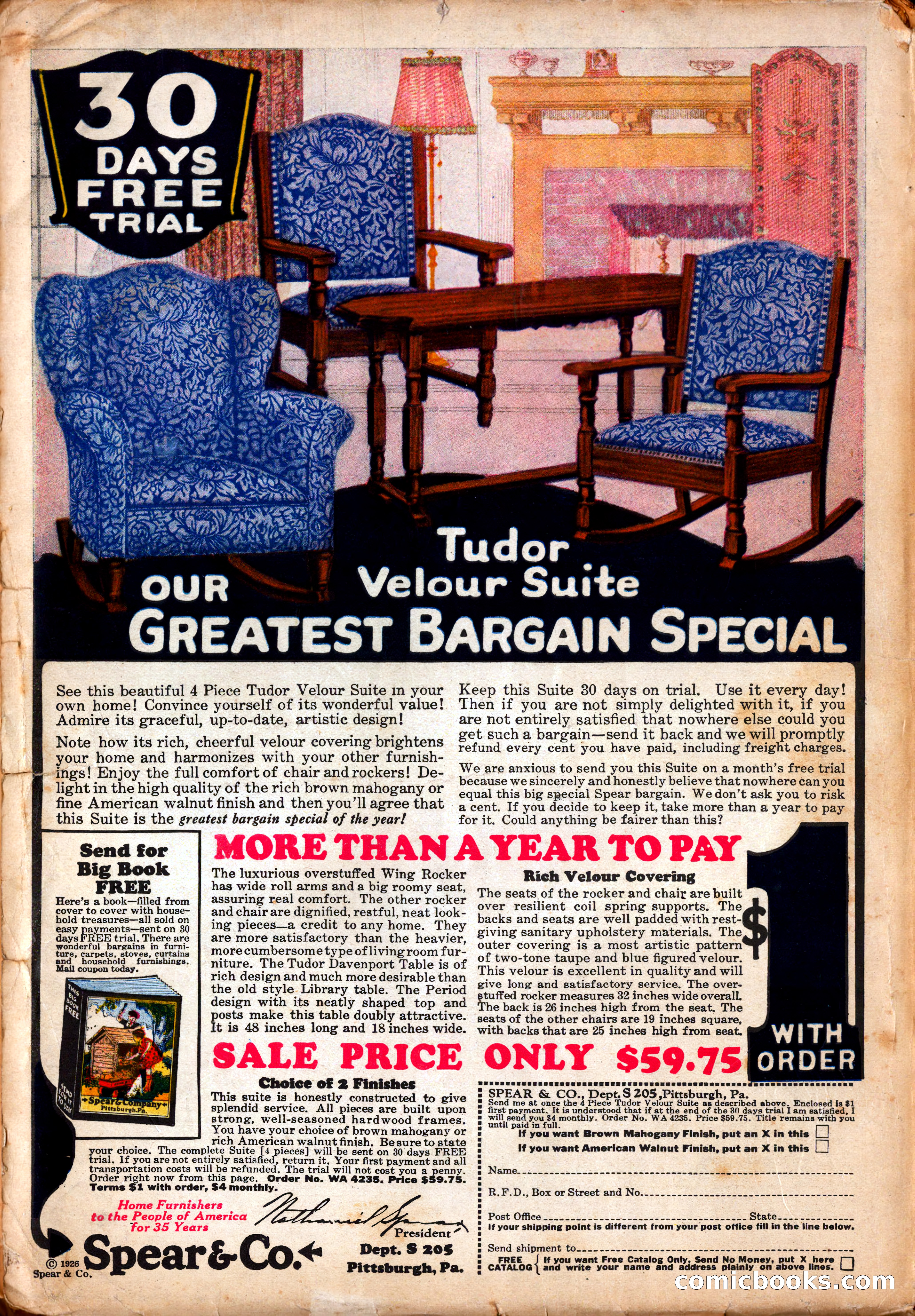 Western Story Magazine, October 9, 1926 — page 148 of 148