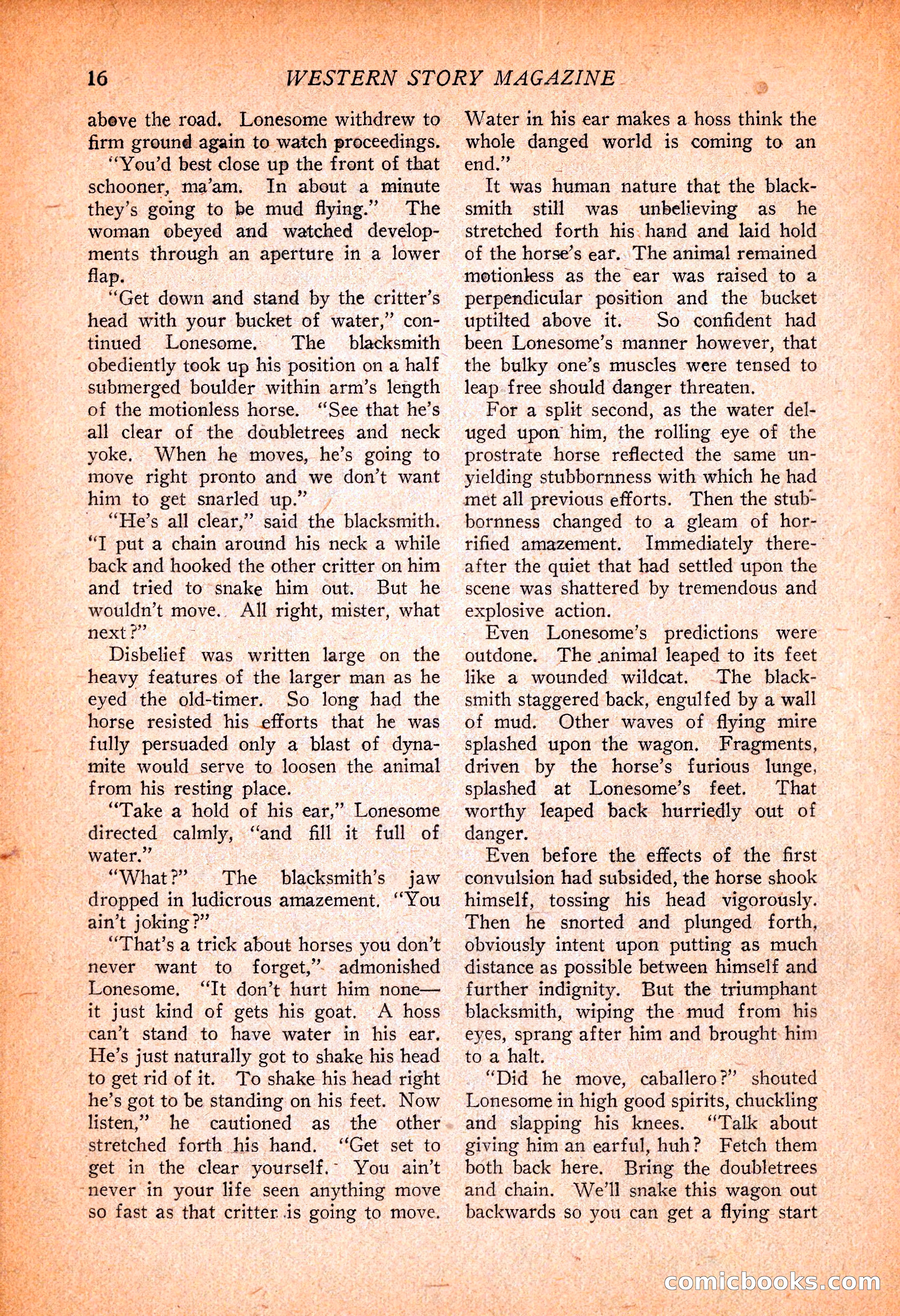Western Story Magazine, November 13, 1926 — page 18 of 149