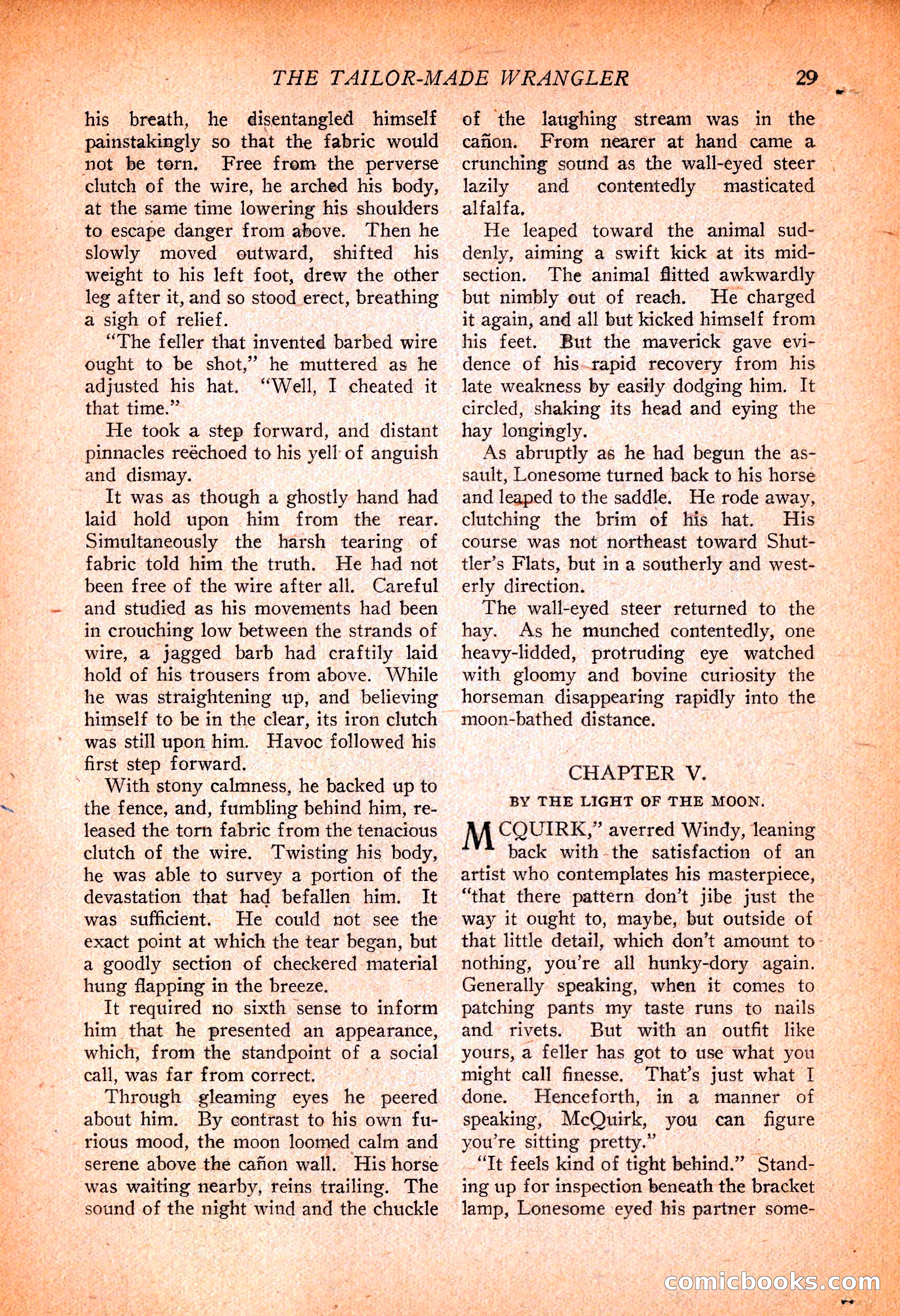 Western Story Magazine, November 13, 1926 — page 31 of 149