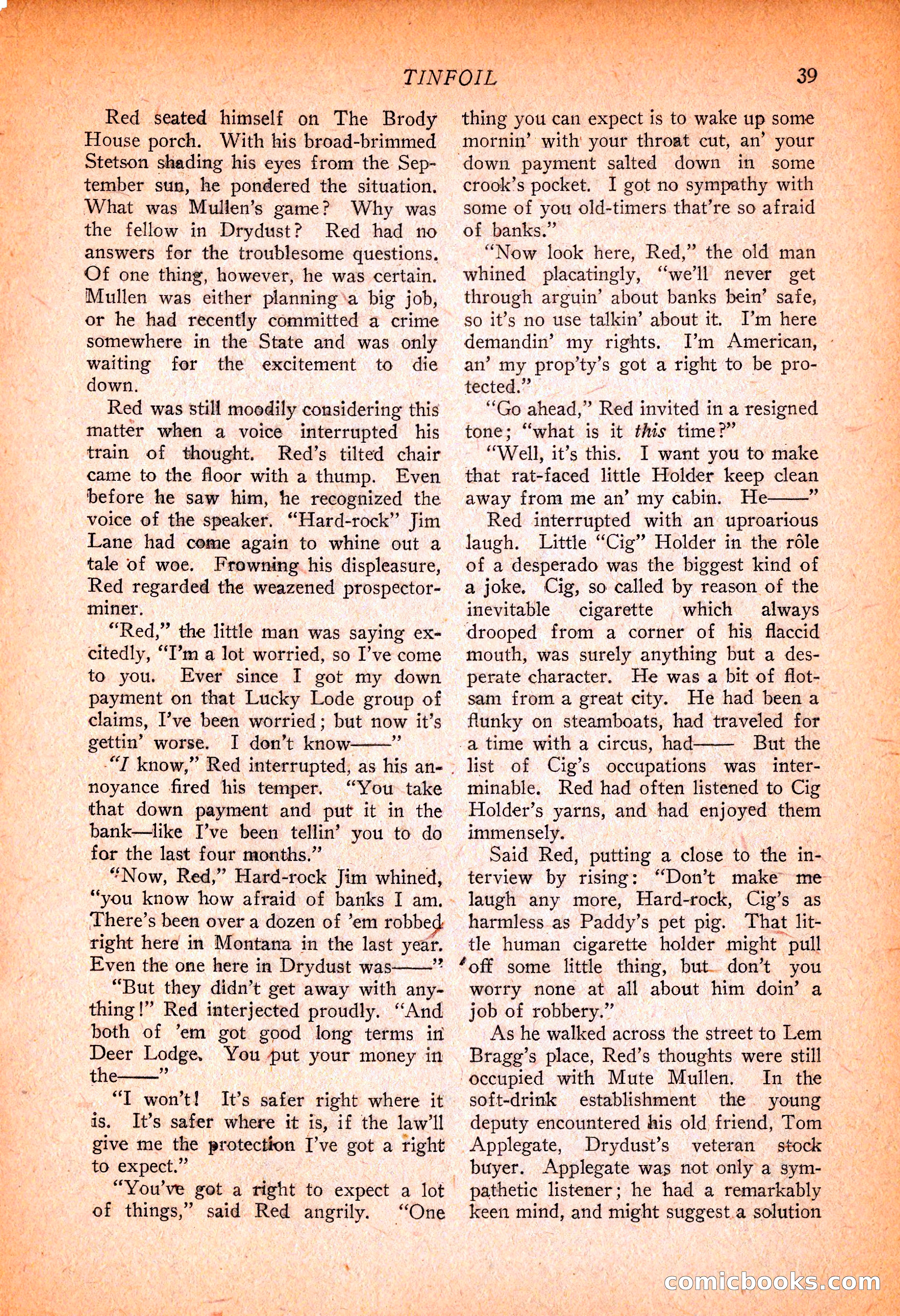 Western Story Magazine, November 13, 1926 — page 41 of 149