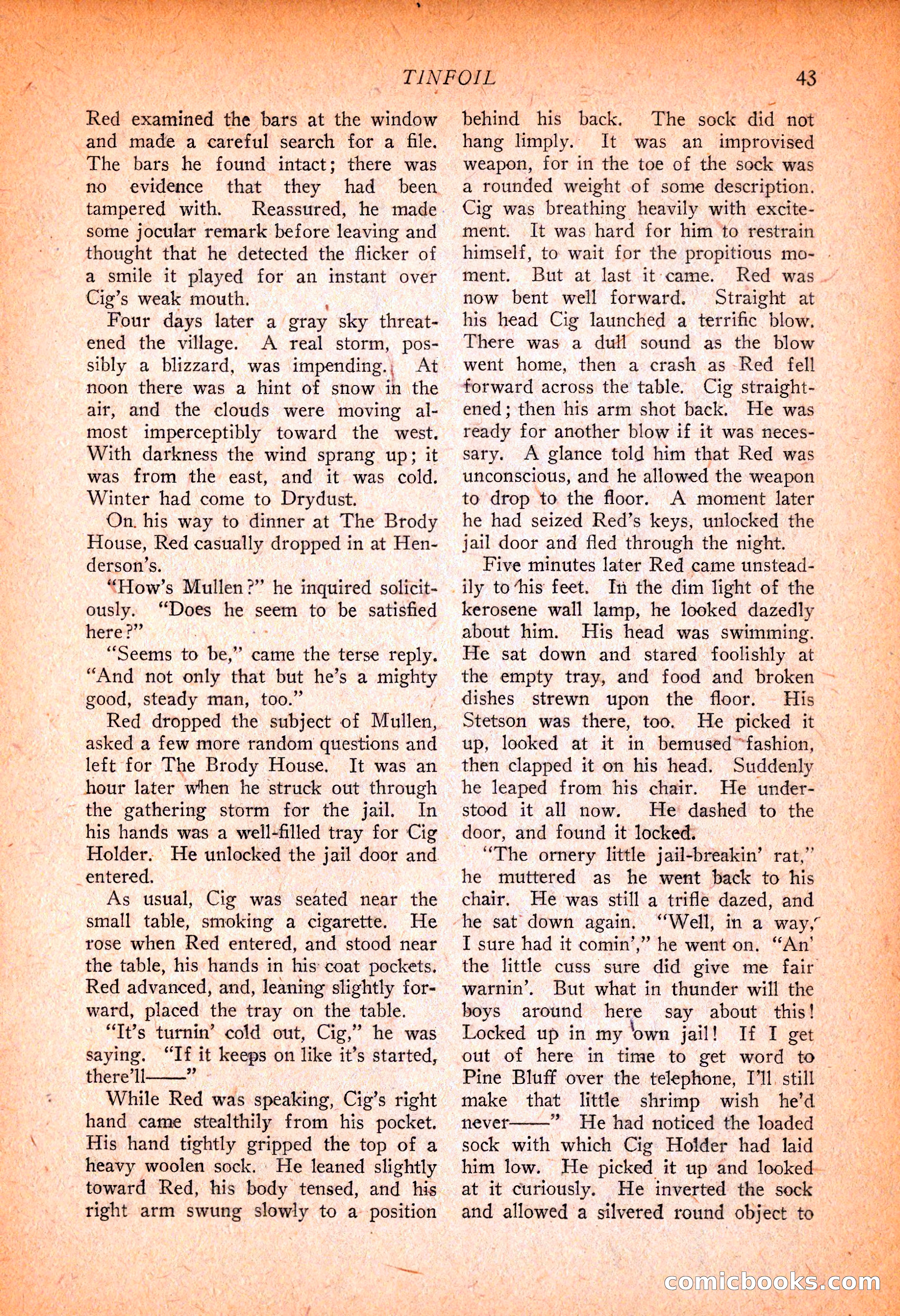 Western Story Magazine, November 13, 1926 — page 45 of 149