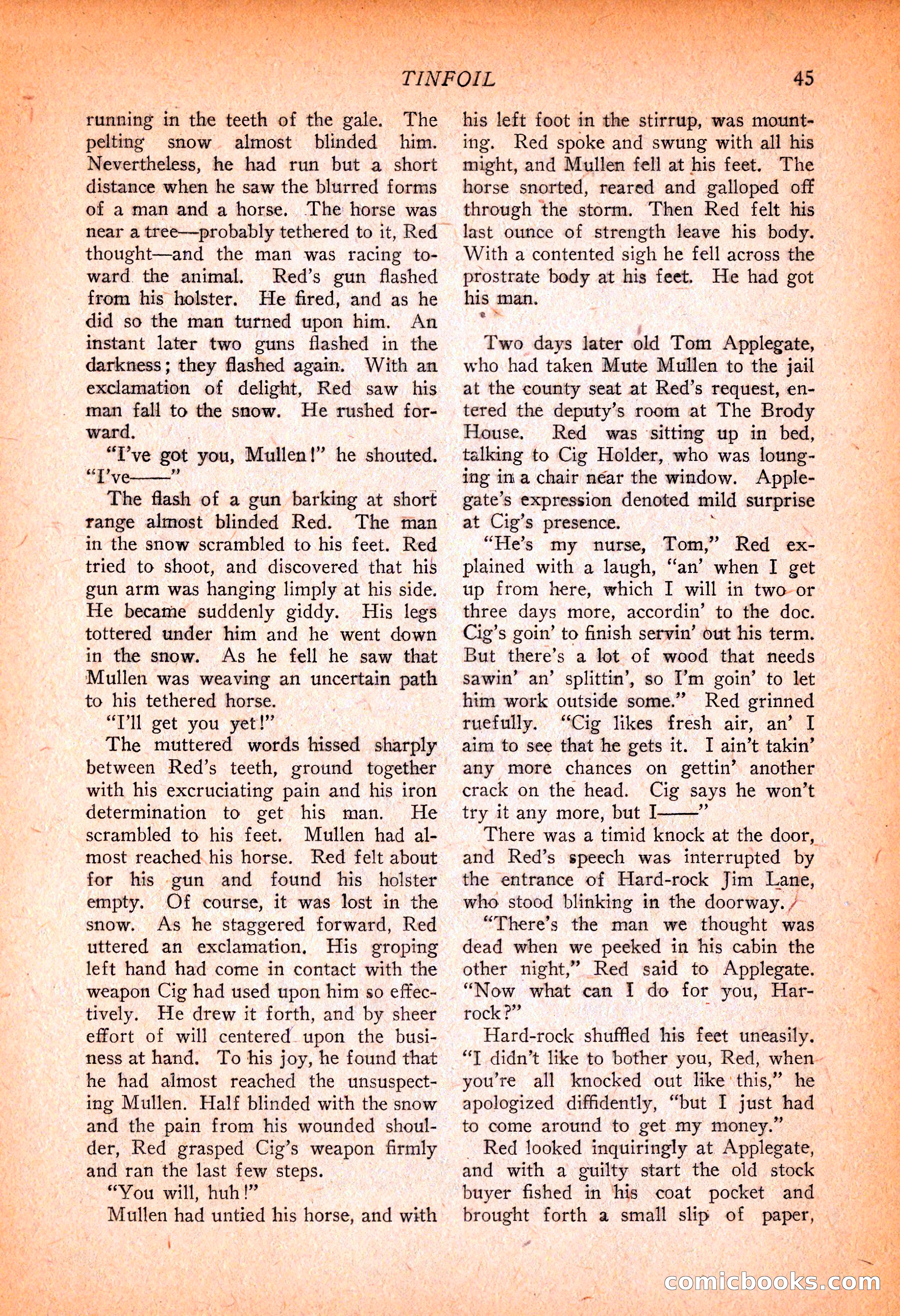Western Story Magazine, November 13, 1926 — page 47 of 149