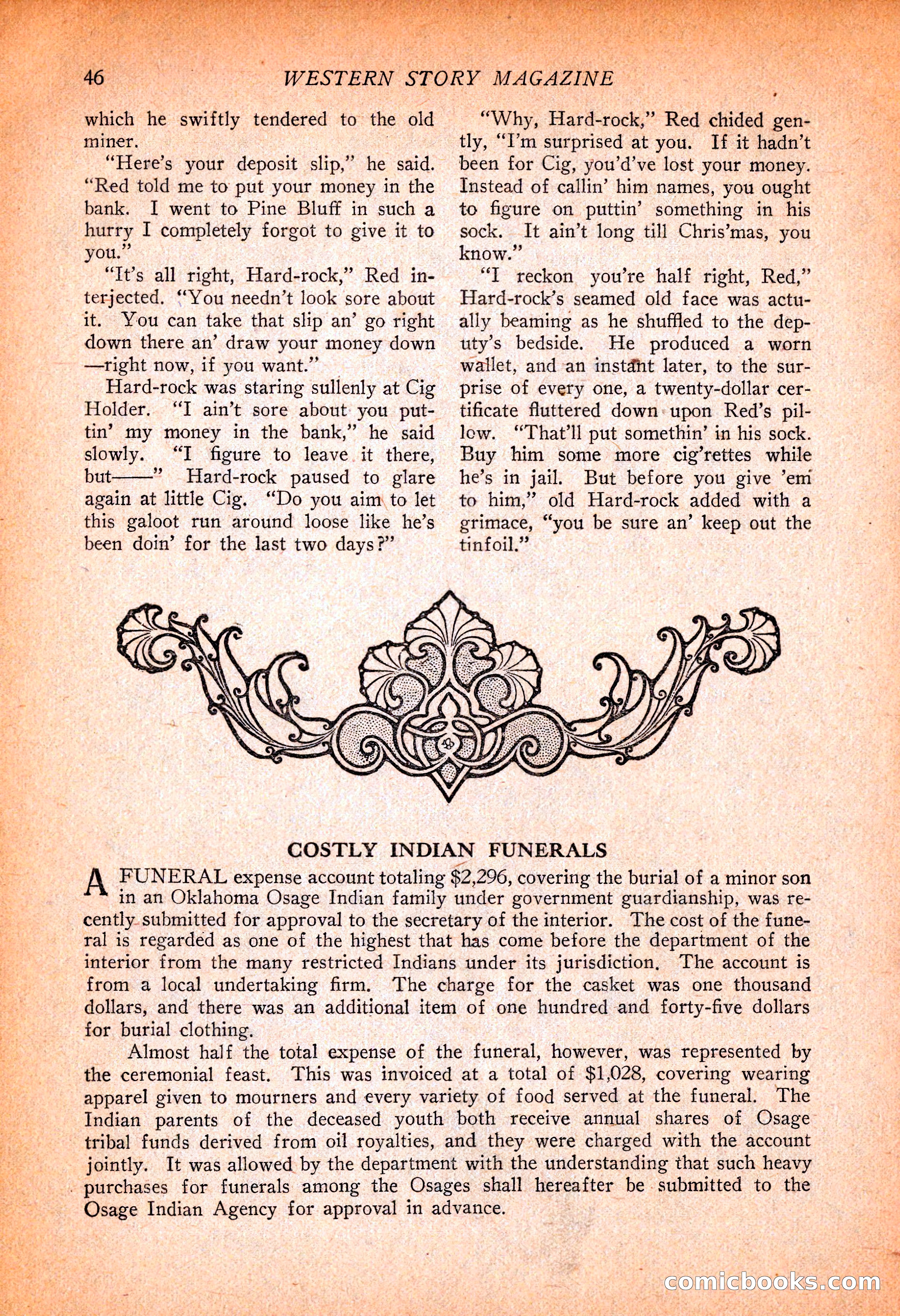 Western Story Magazine, November 13, 1926 — page 48 of 149