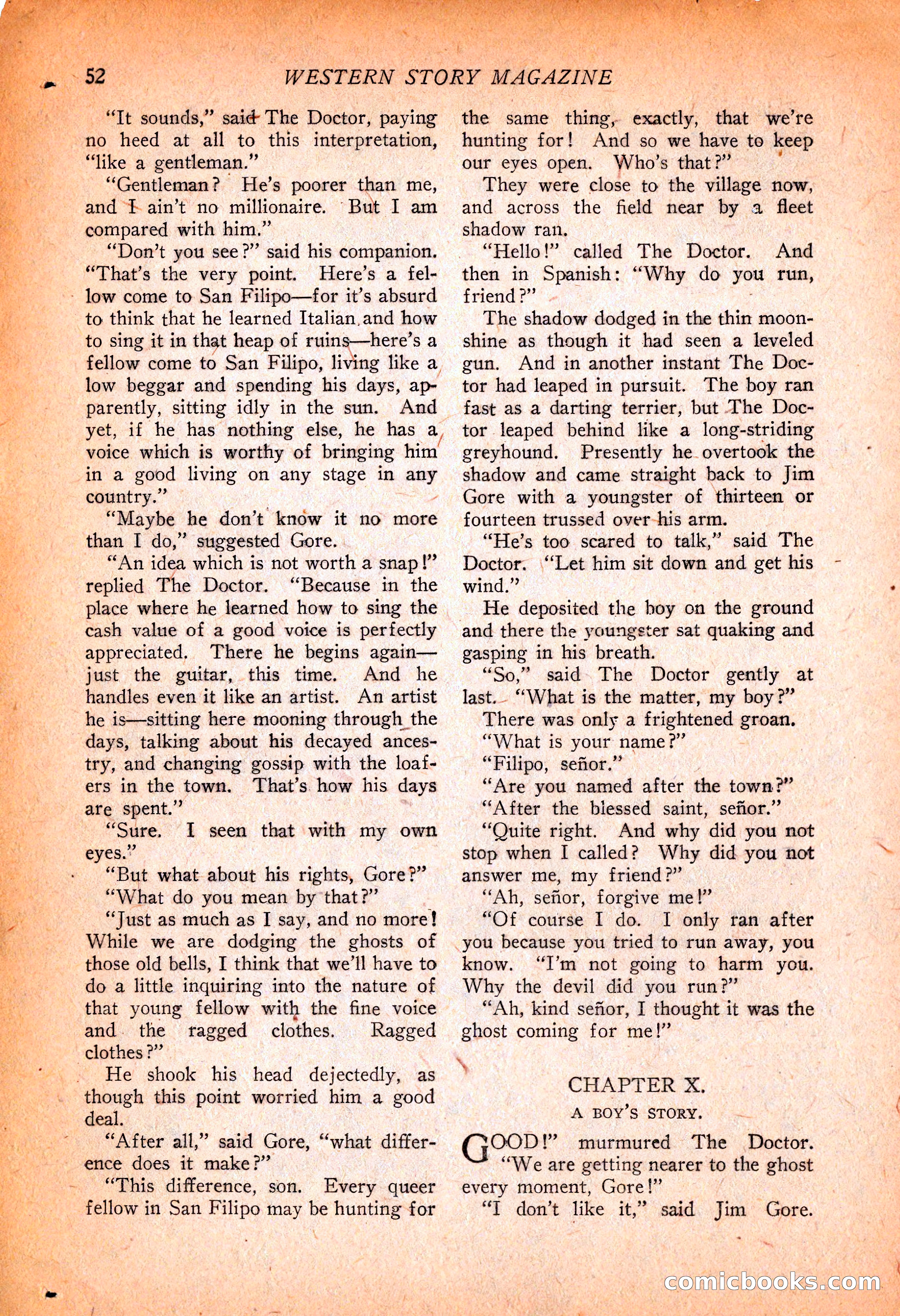 Western Story Magazine, November 13, 1926 — page 54 of 149