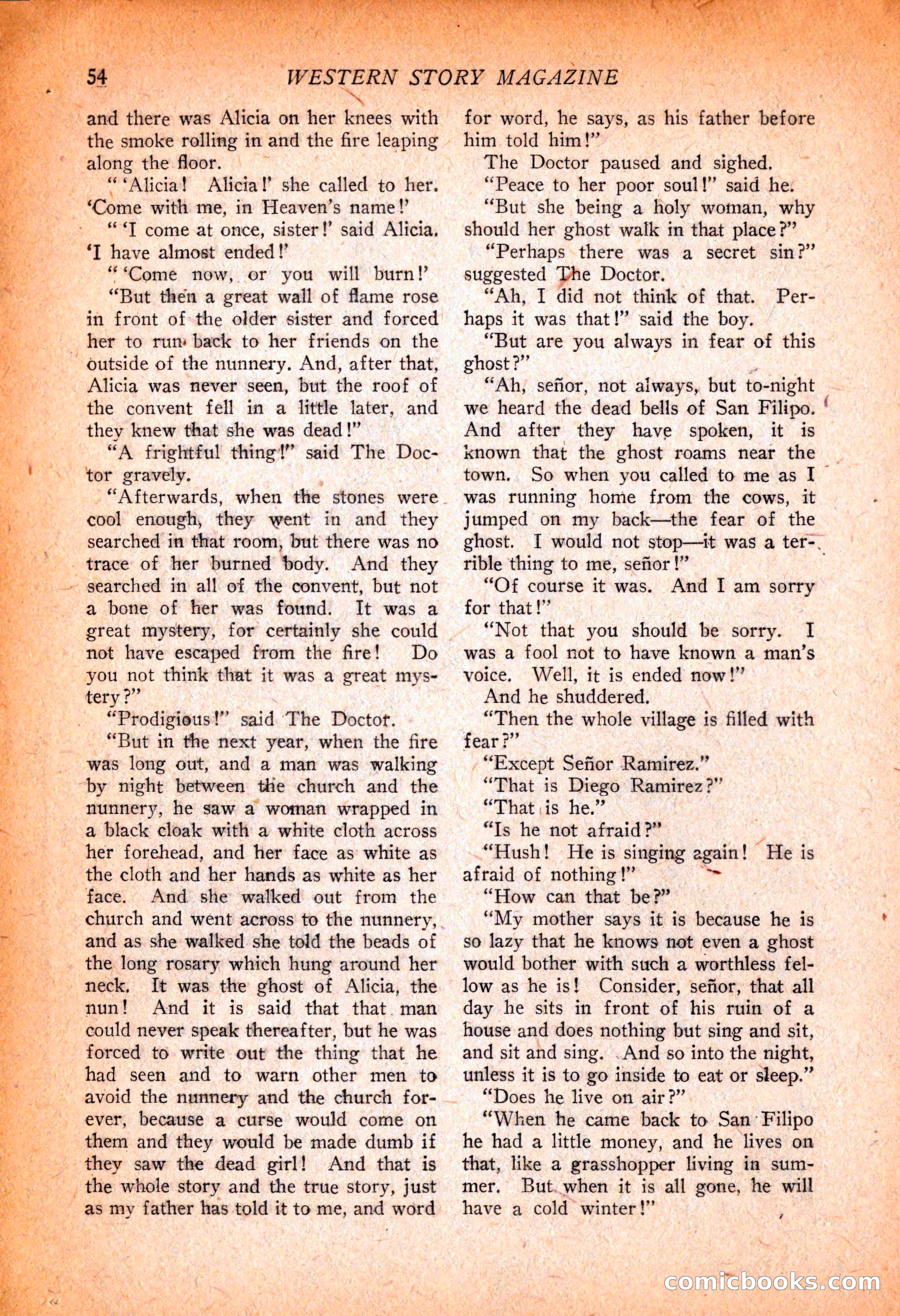Western Story Magazine, November 13, 1926 — page 56 of 149