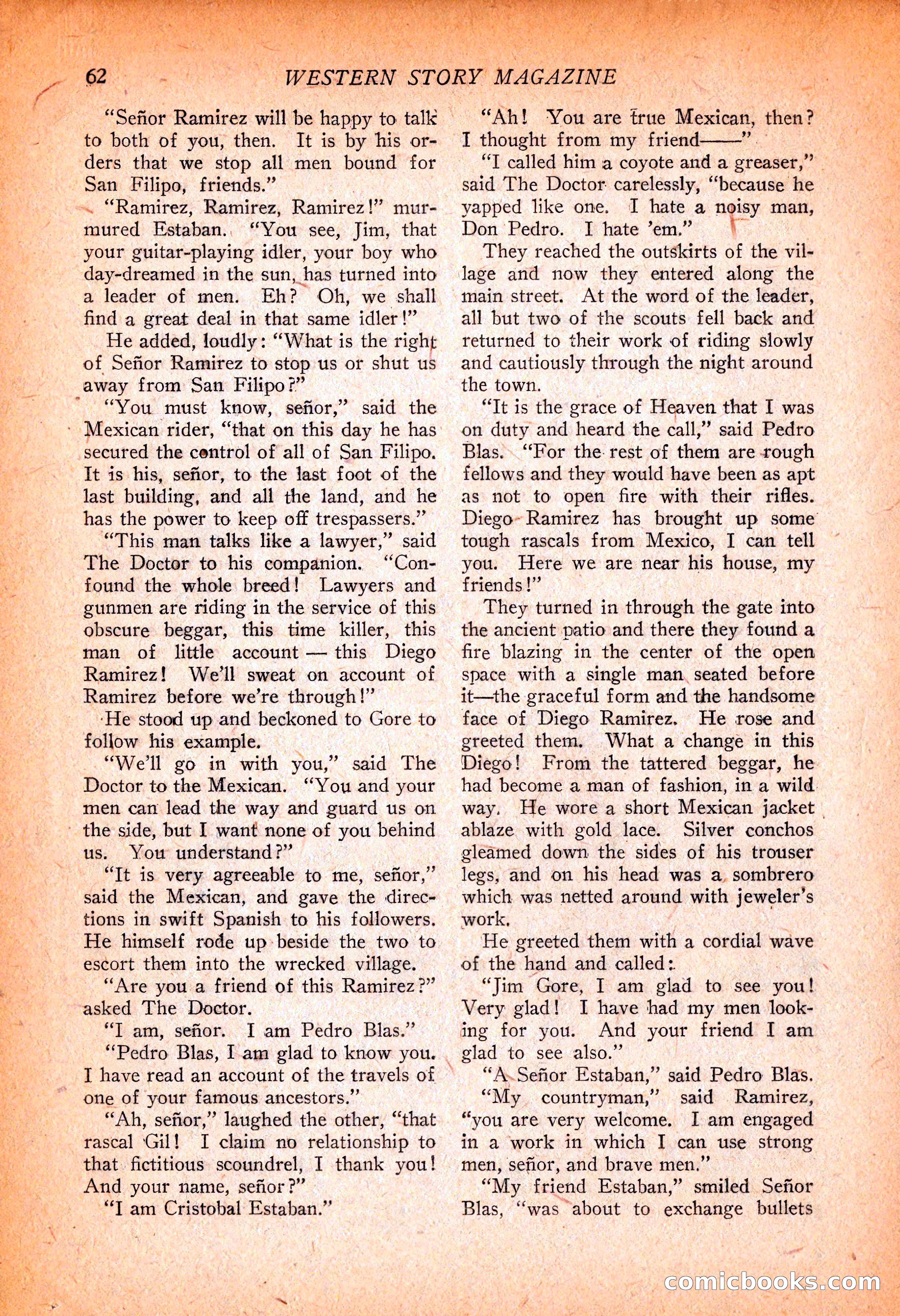 Western Story Magazine, November 13, 1926 — page 64 of 149