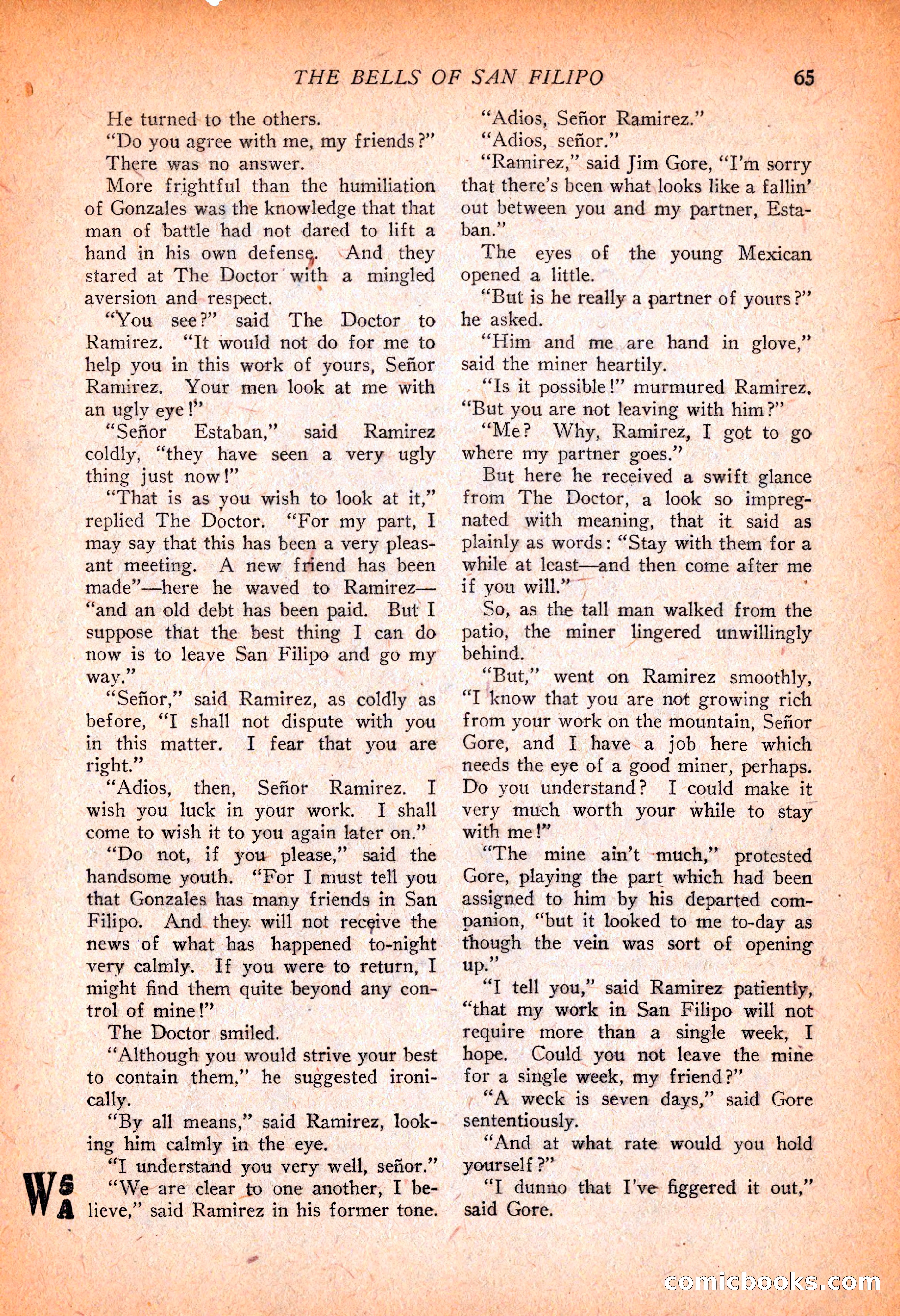 Western Story Magazine, November 13, 1926 — page 67 of 149