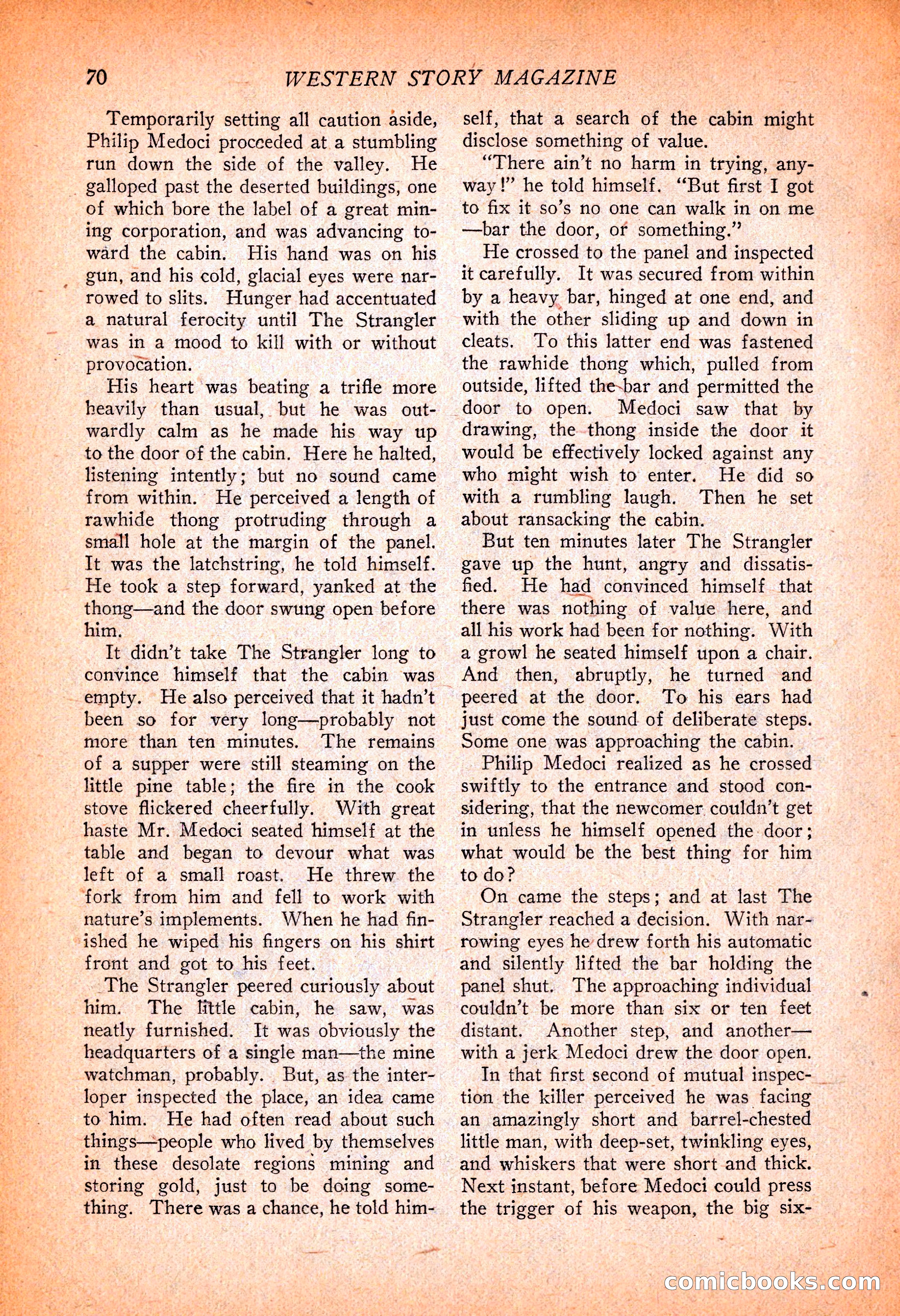 Western Story Magazine, November 13, 1926 — page 72 of 149