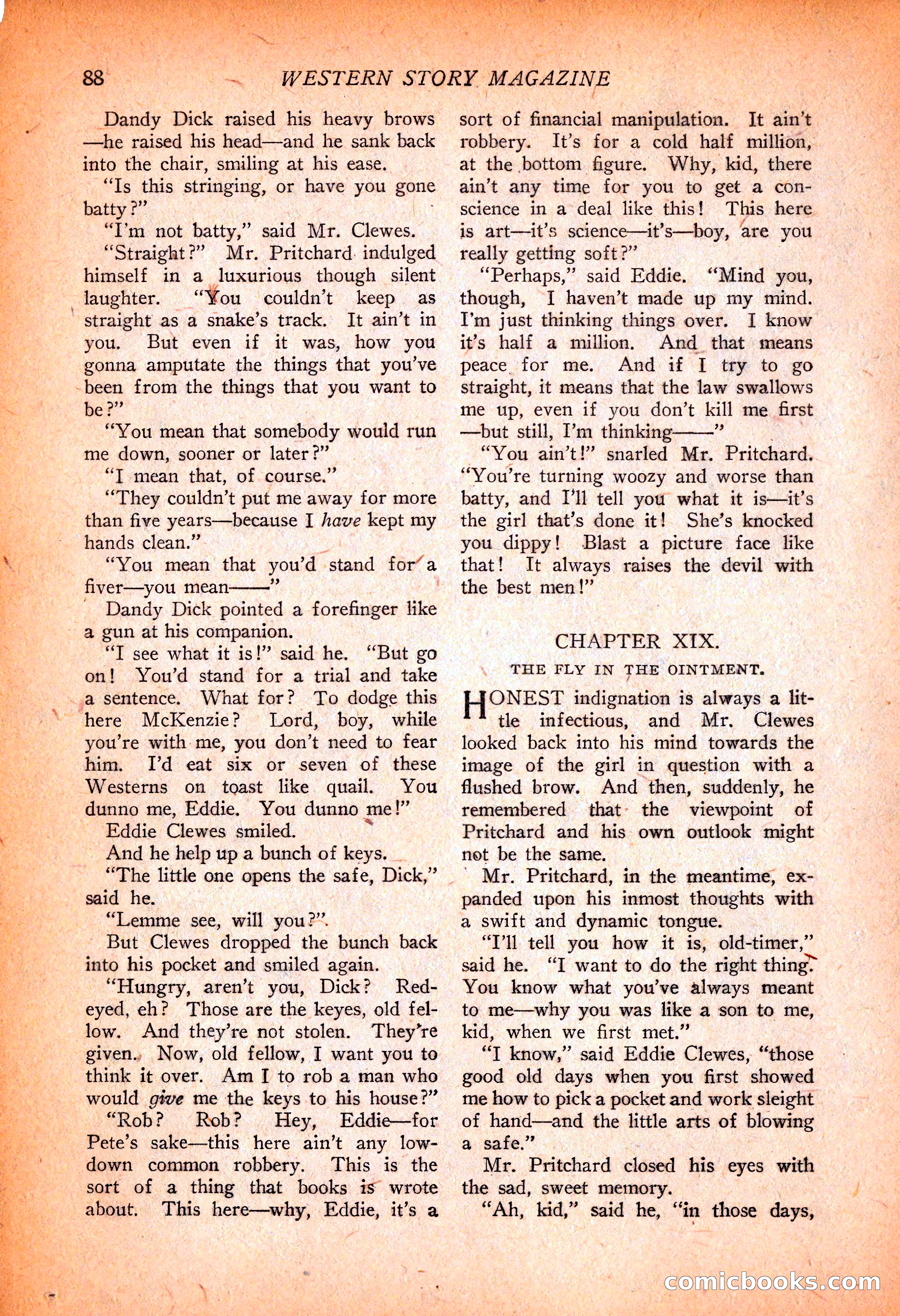Western Story Magazine, November 13, 1926 — page 90 of 149