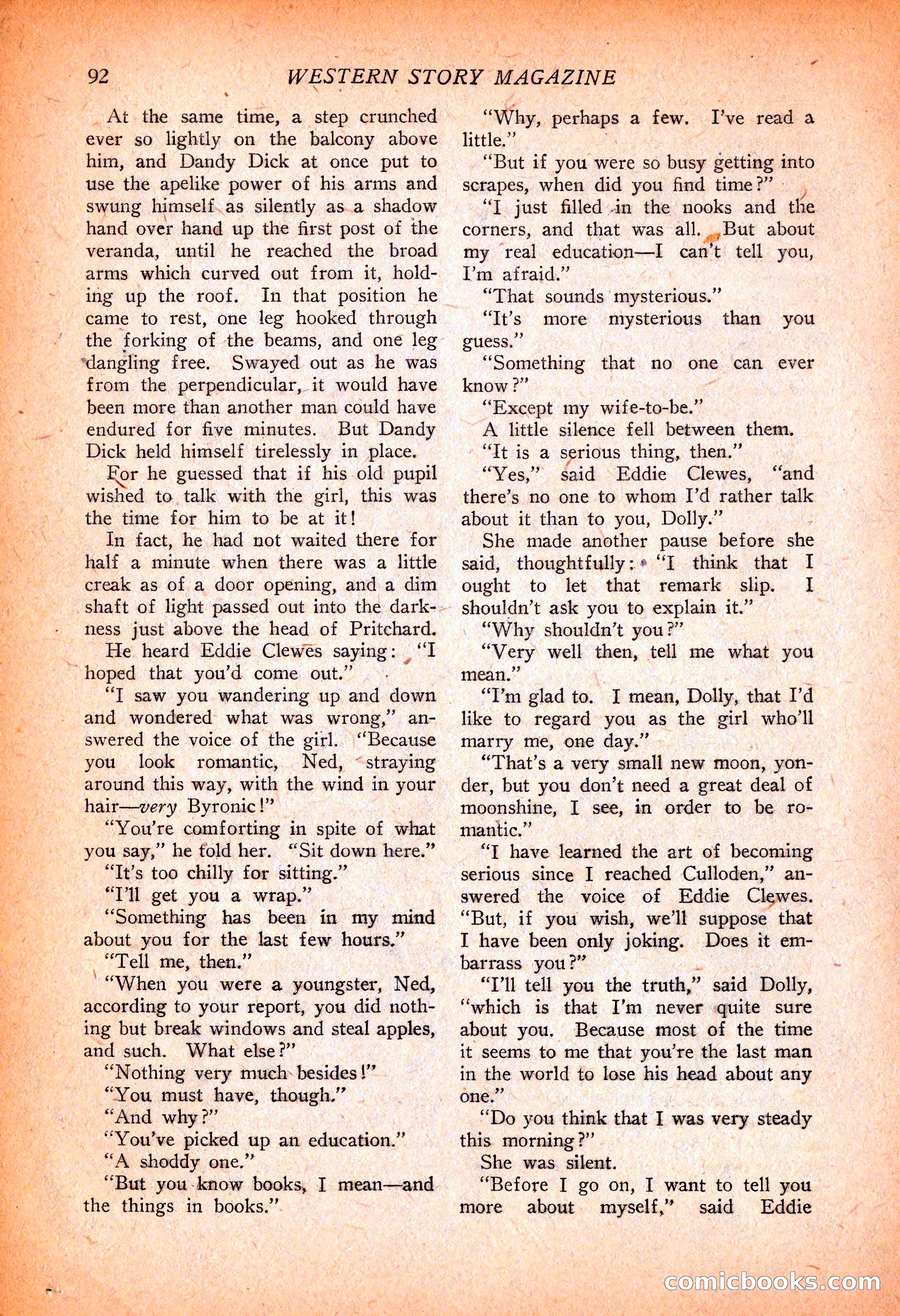 Western Story Magazine, November 13, 1926 — page 94 of 149