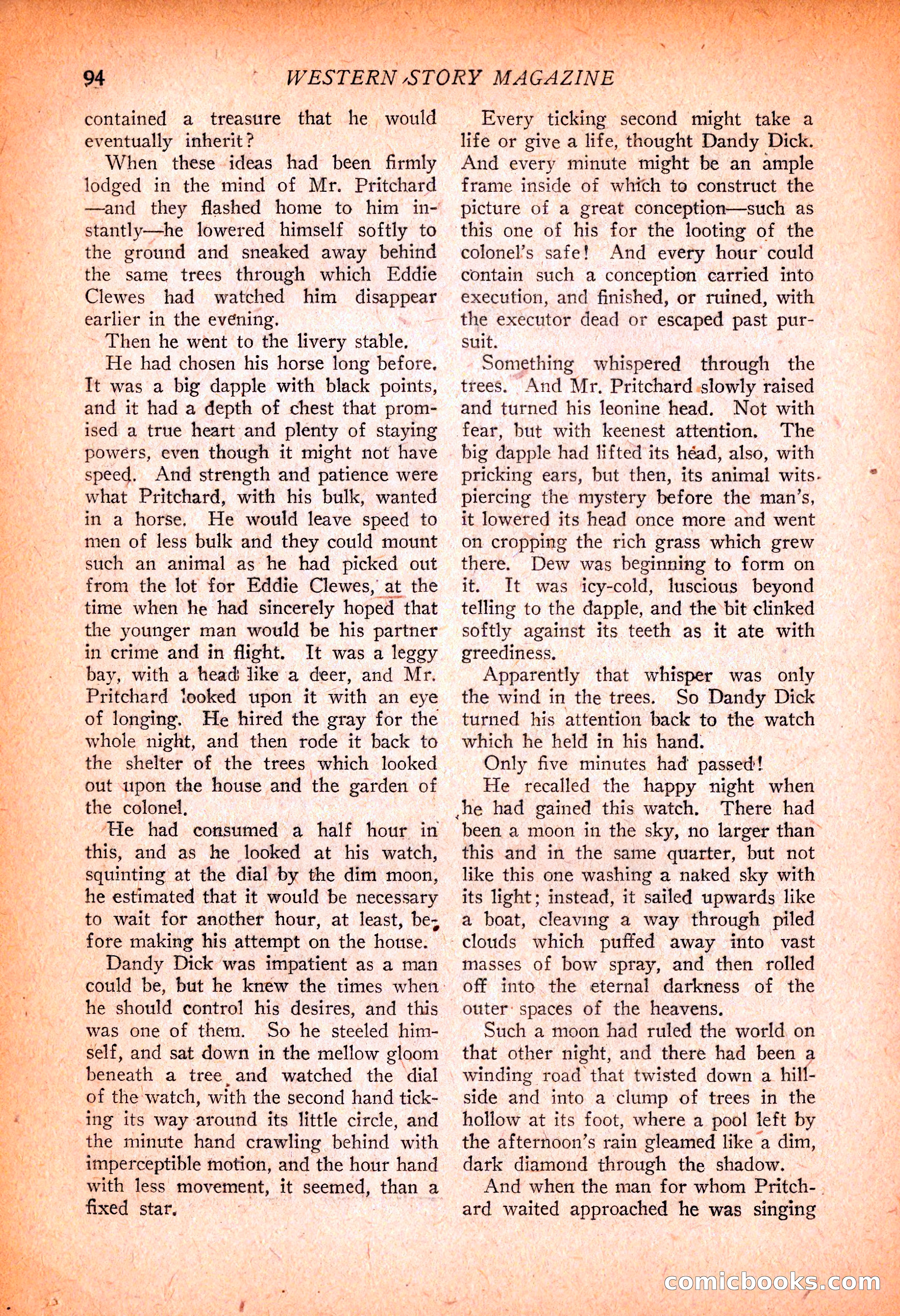 Western Story Magazine, November 13, 1926 — page 96 of 149