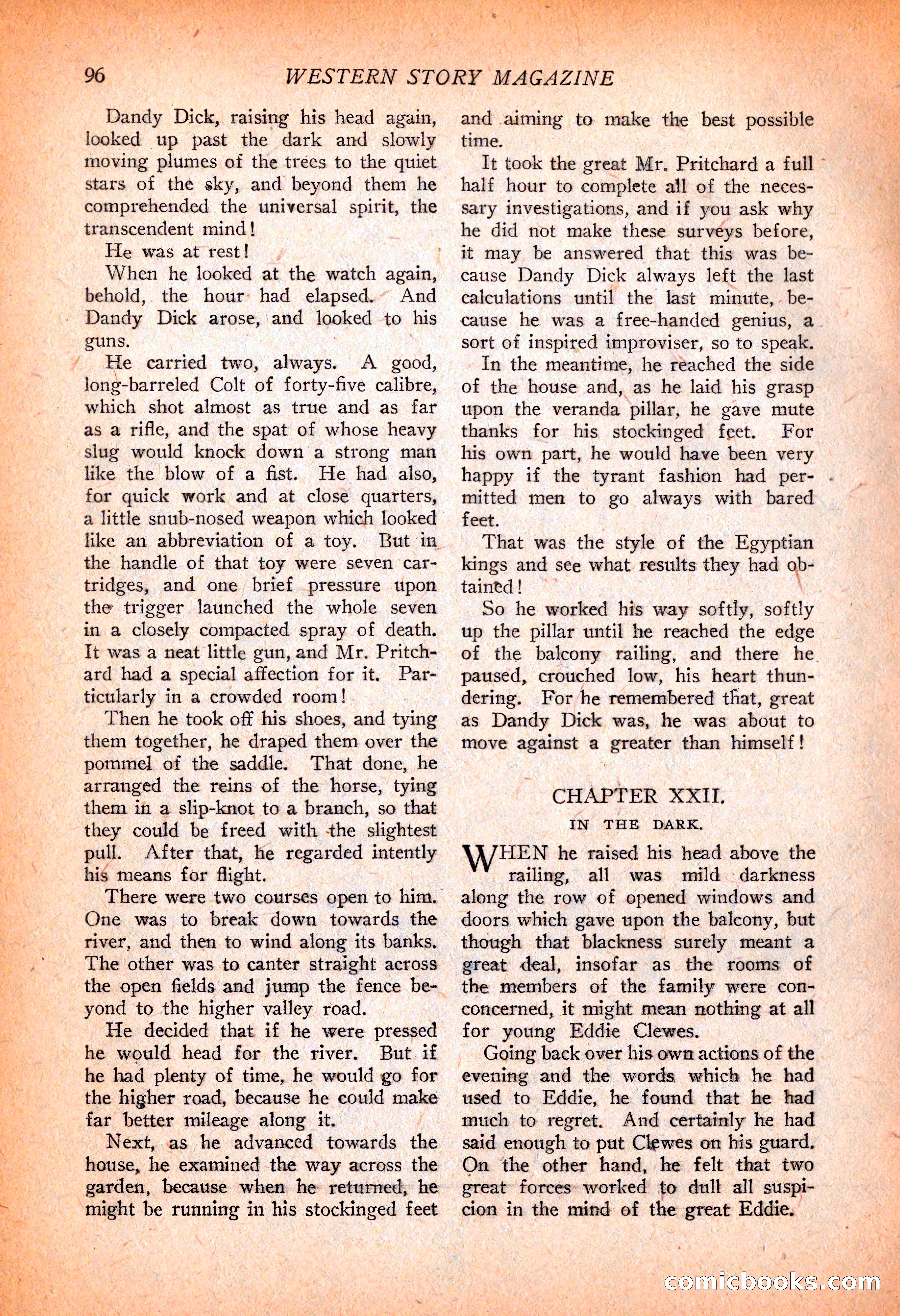 Western Story Magazine, November 13, 1926 — page 98 of 149