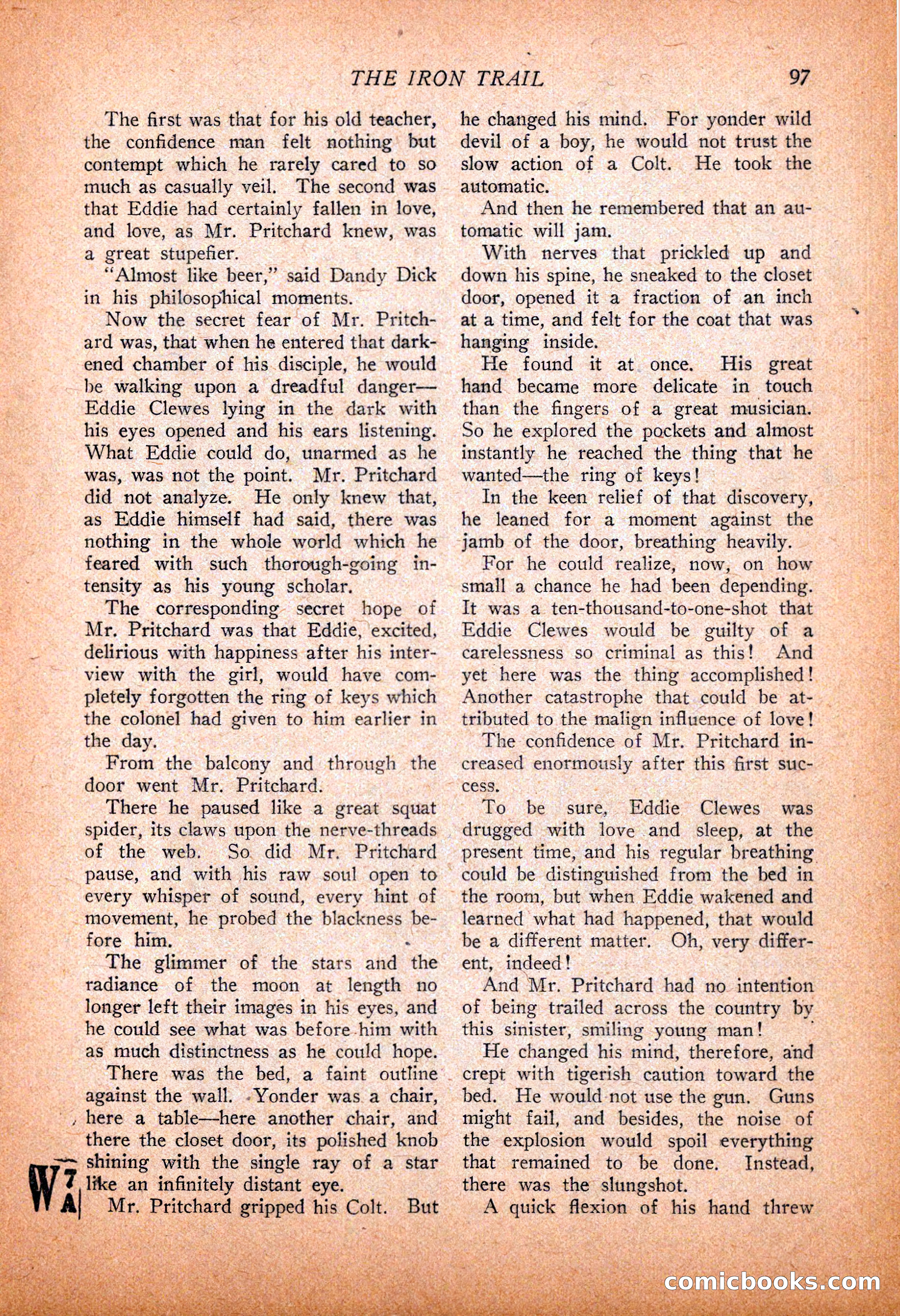 Western Story Magazine, November 13, 1926 — page 99 of 149