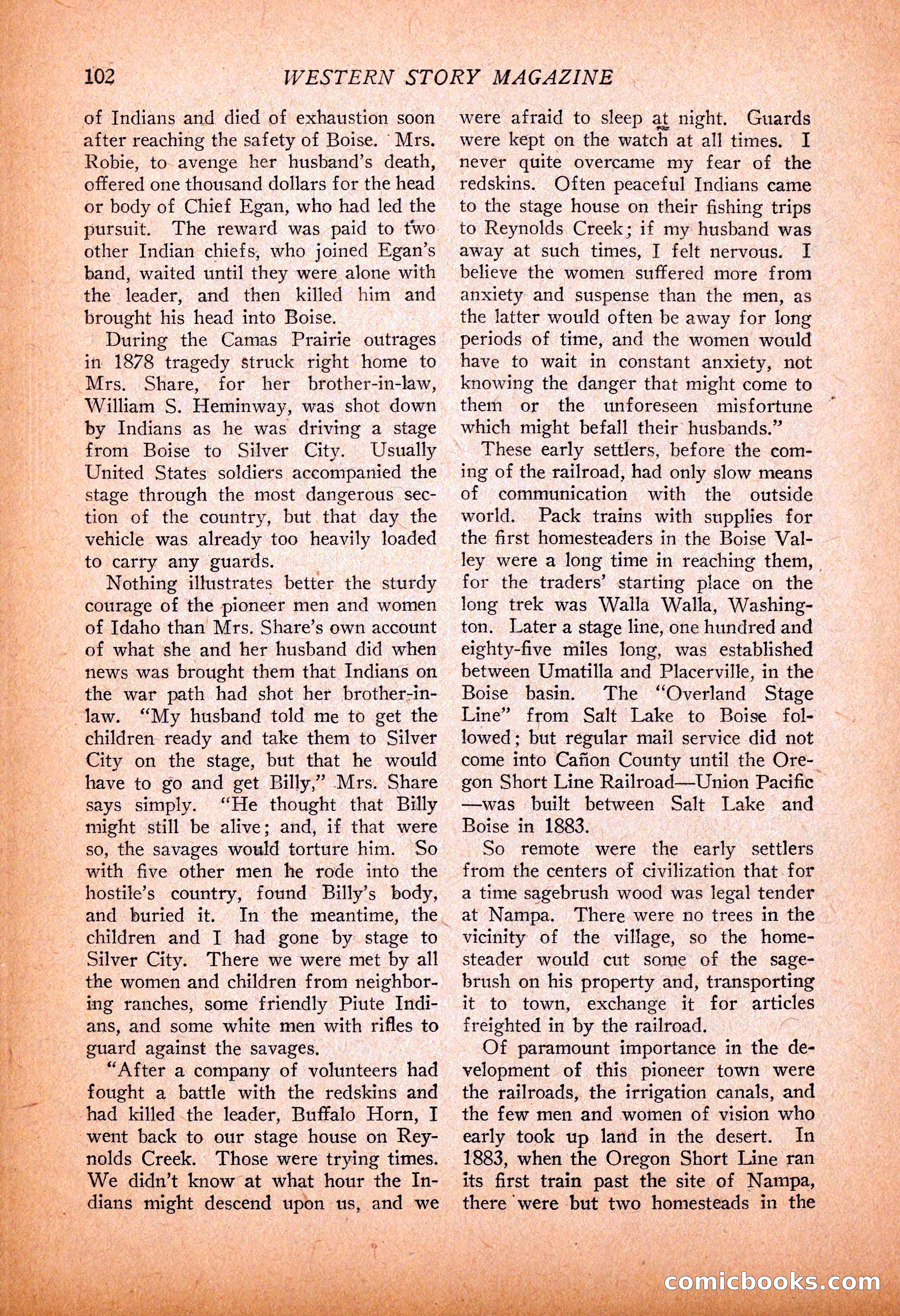 Western Story Magazine, November 13, 1926 — page 104 of 149