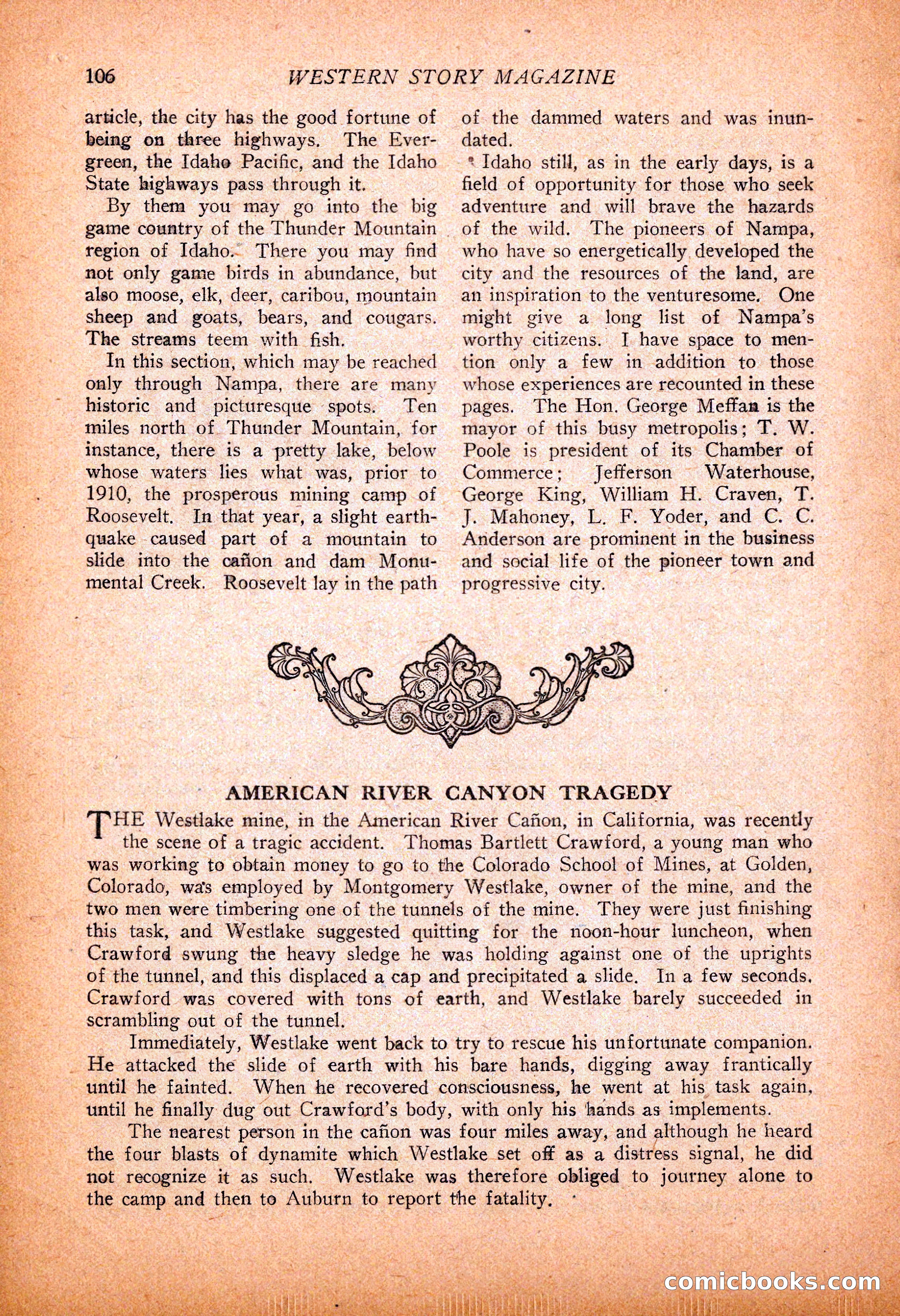 Western Story Magazine, November 13, 1926 — page 108 of 149