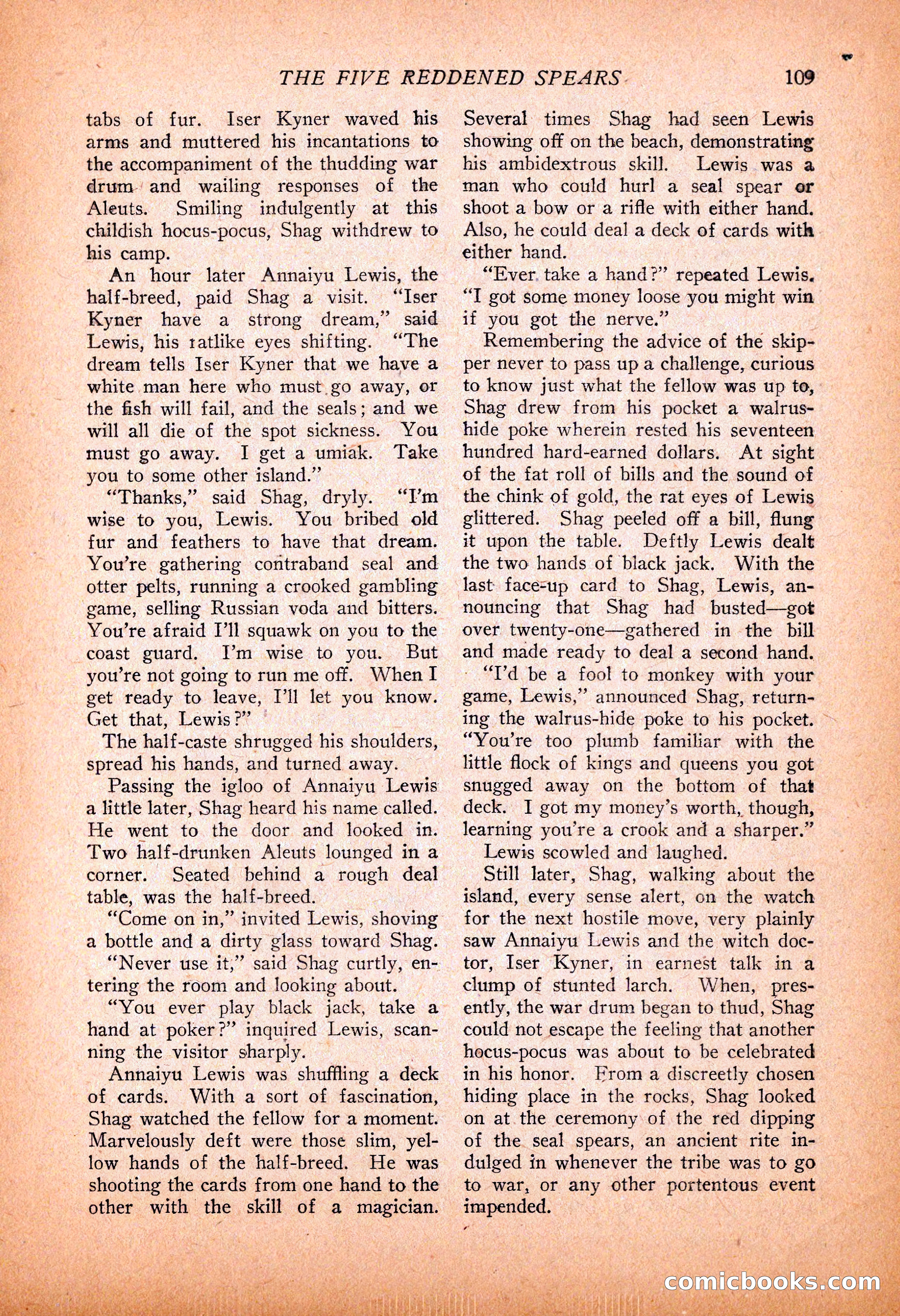 Western Story Magazine, November 13, 1926 — page 111 of 149