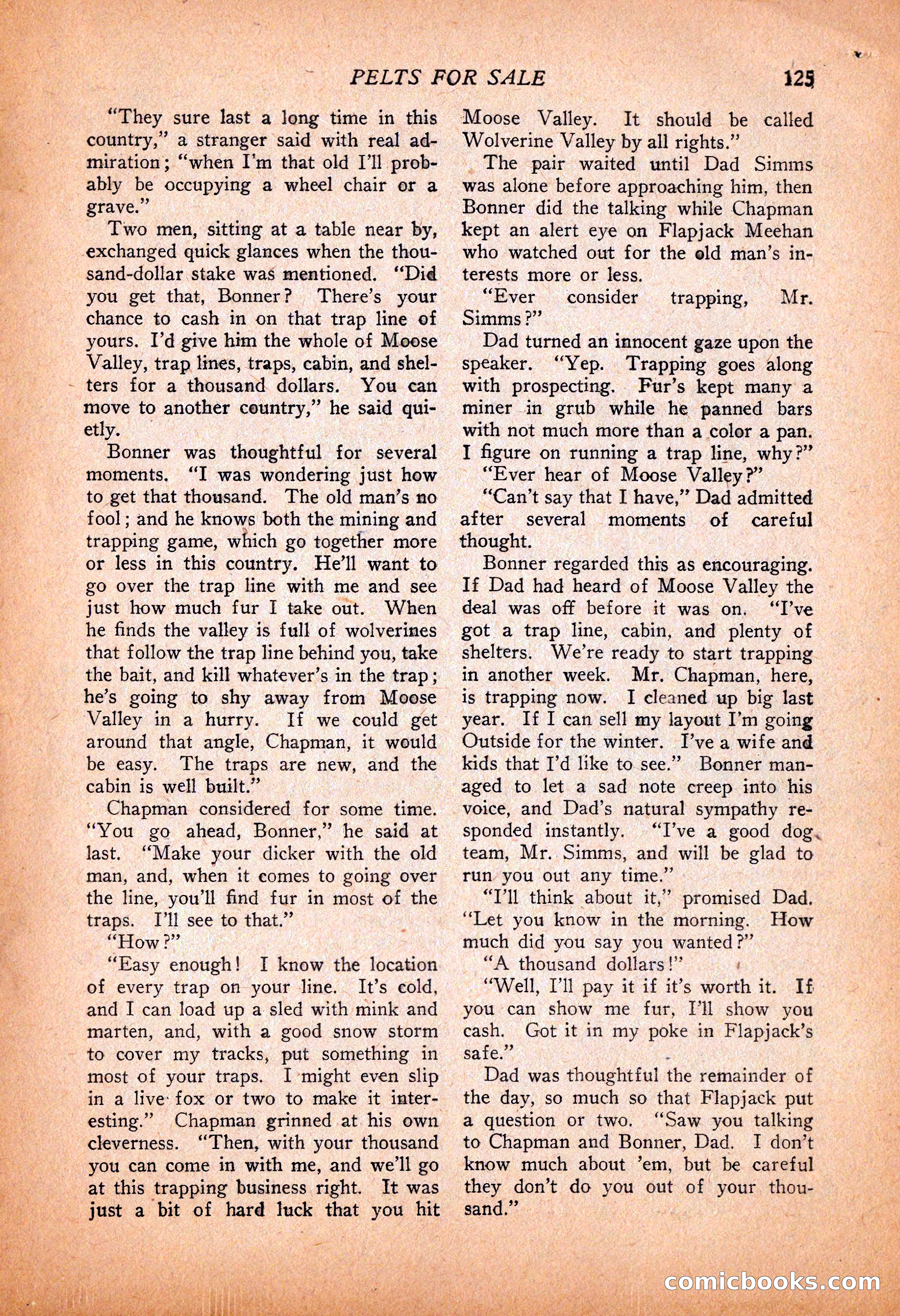 Western Story Magazine, November 13, 1926 — page 127 of 149
