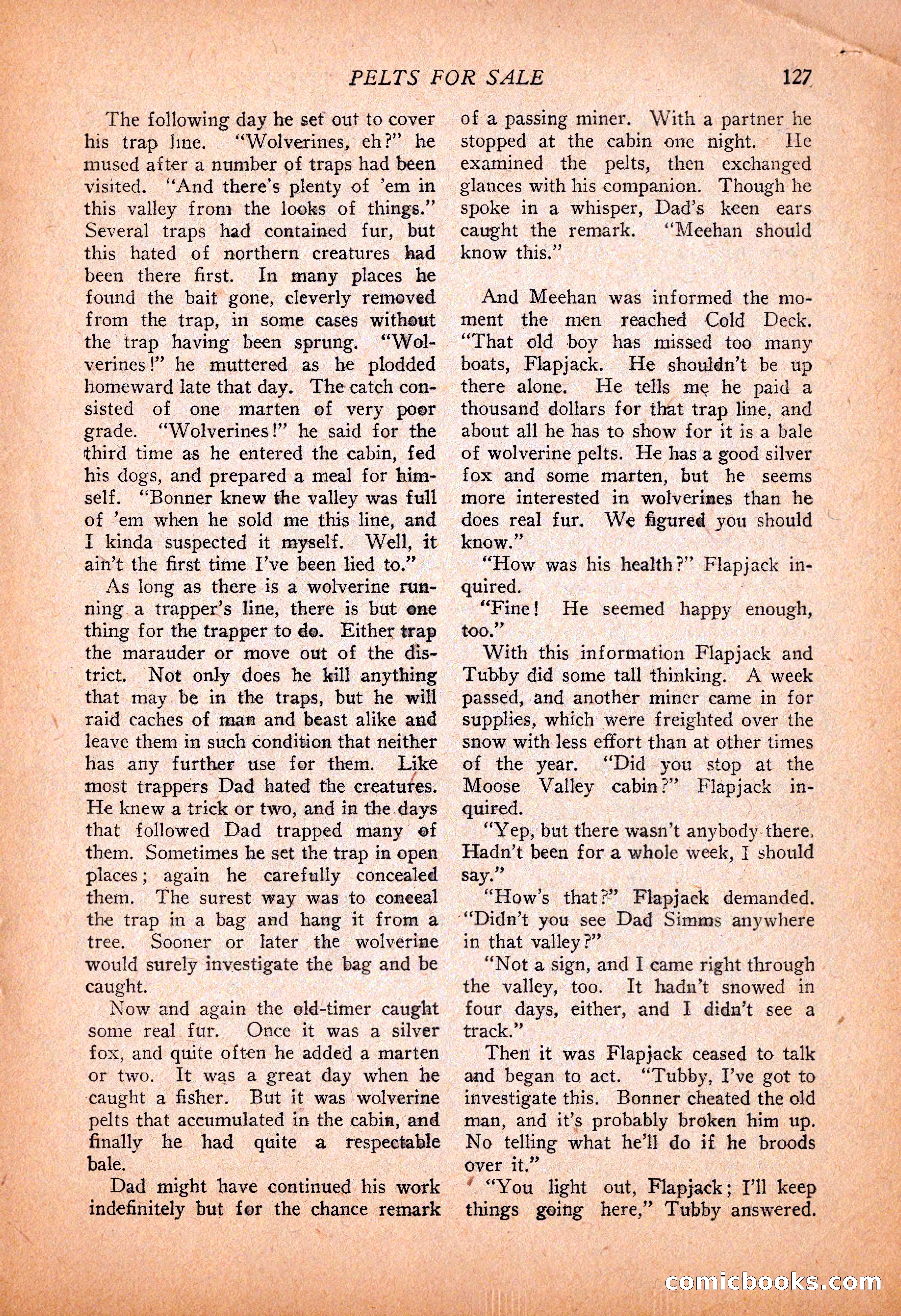 Western Story Magazine, November 13, 1926 — page 129 of 149