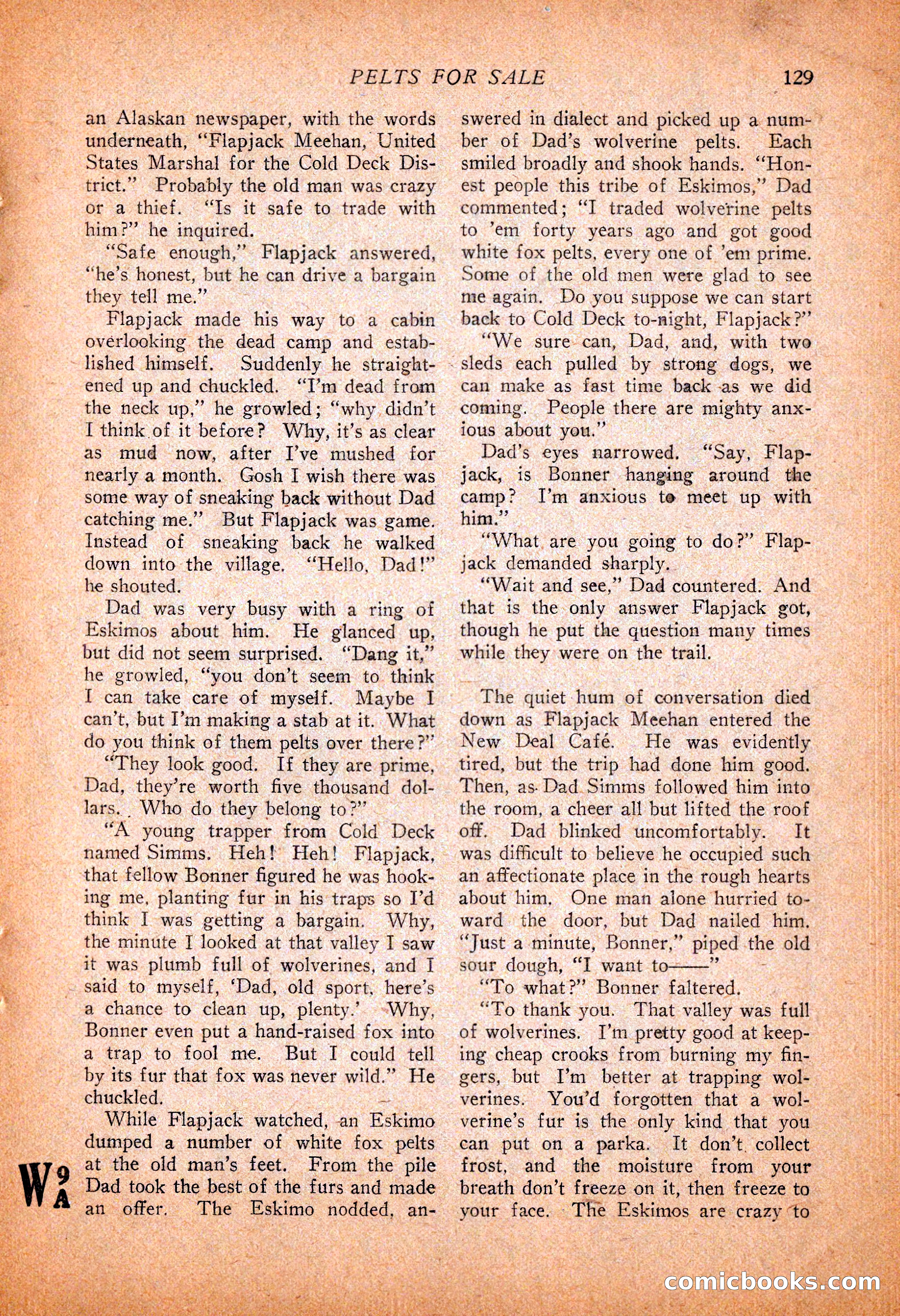 Western Story Magazine, November 13, 1926 — page 131 of 149