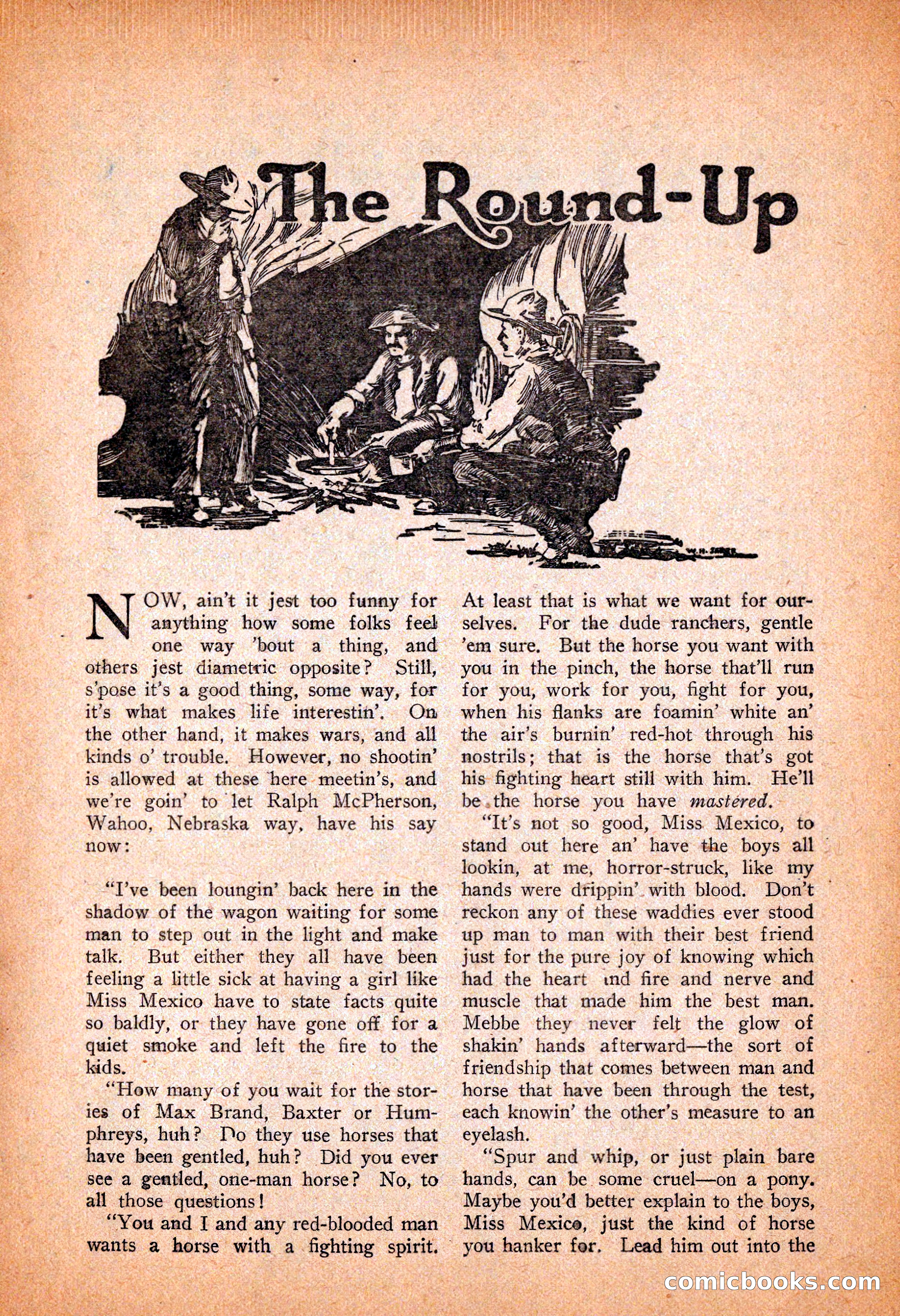 Western Story Magazine, November 13, 1926 — page 133 of 149