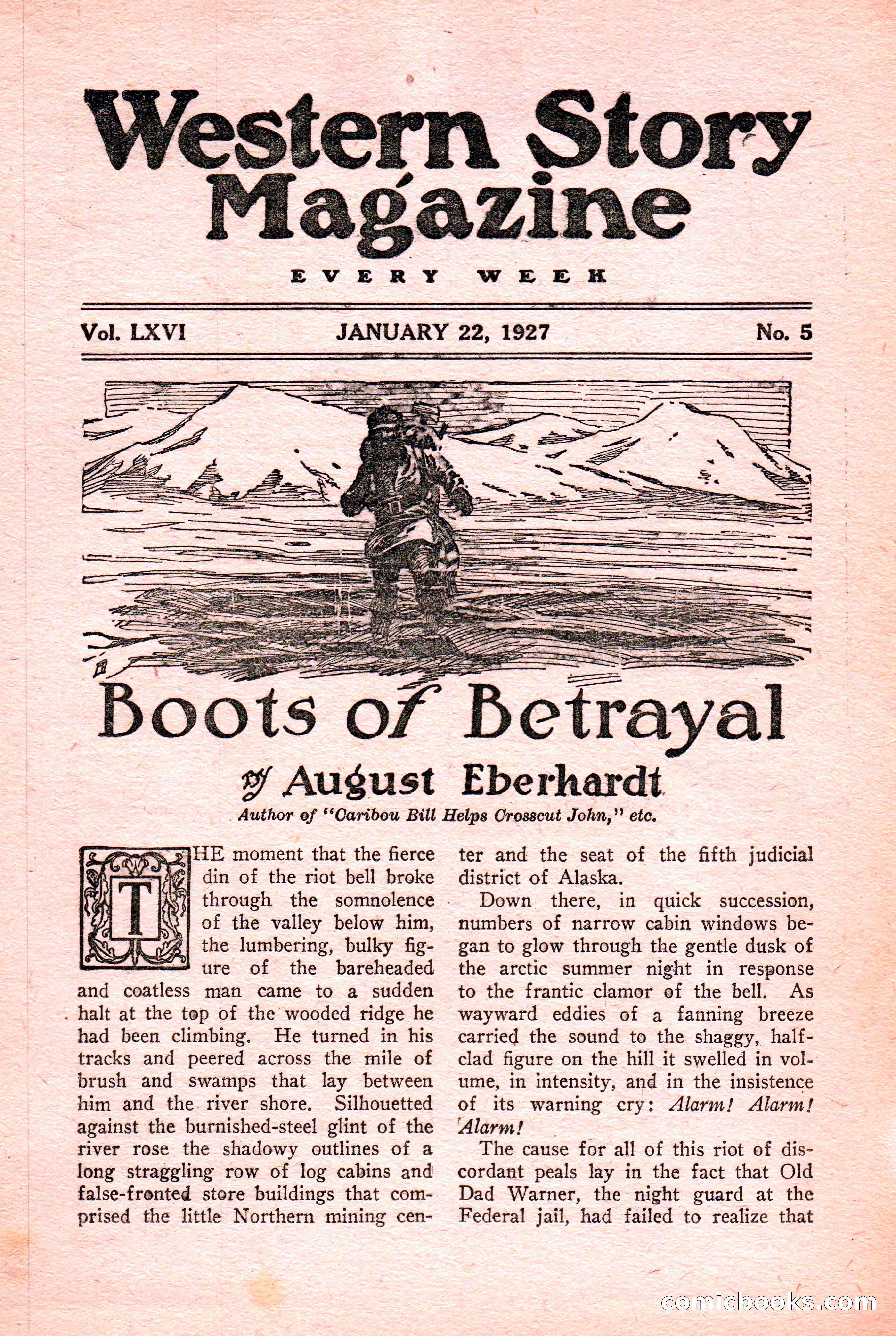 Western Story Magazine Cover — page 5 of 148