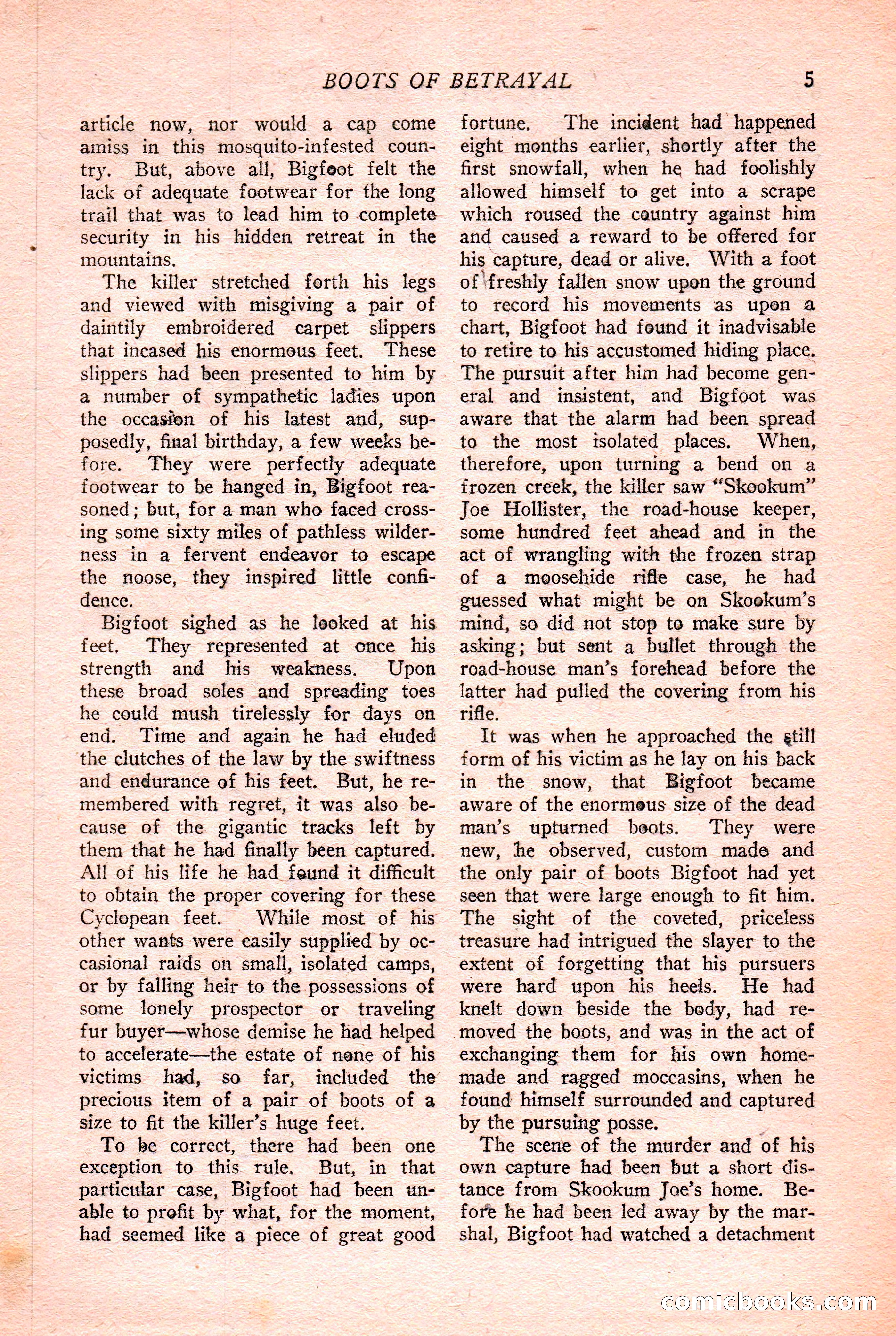Western Story Magazine Cover — page 7 of 148