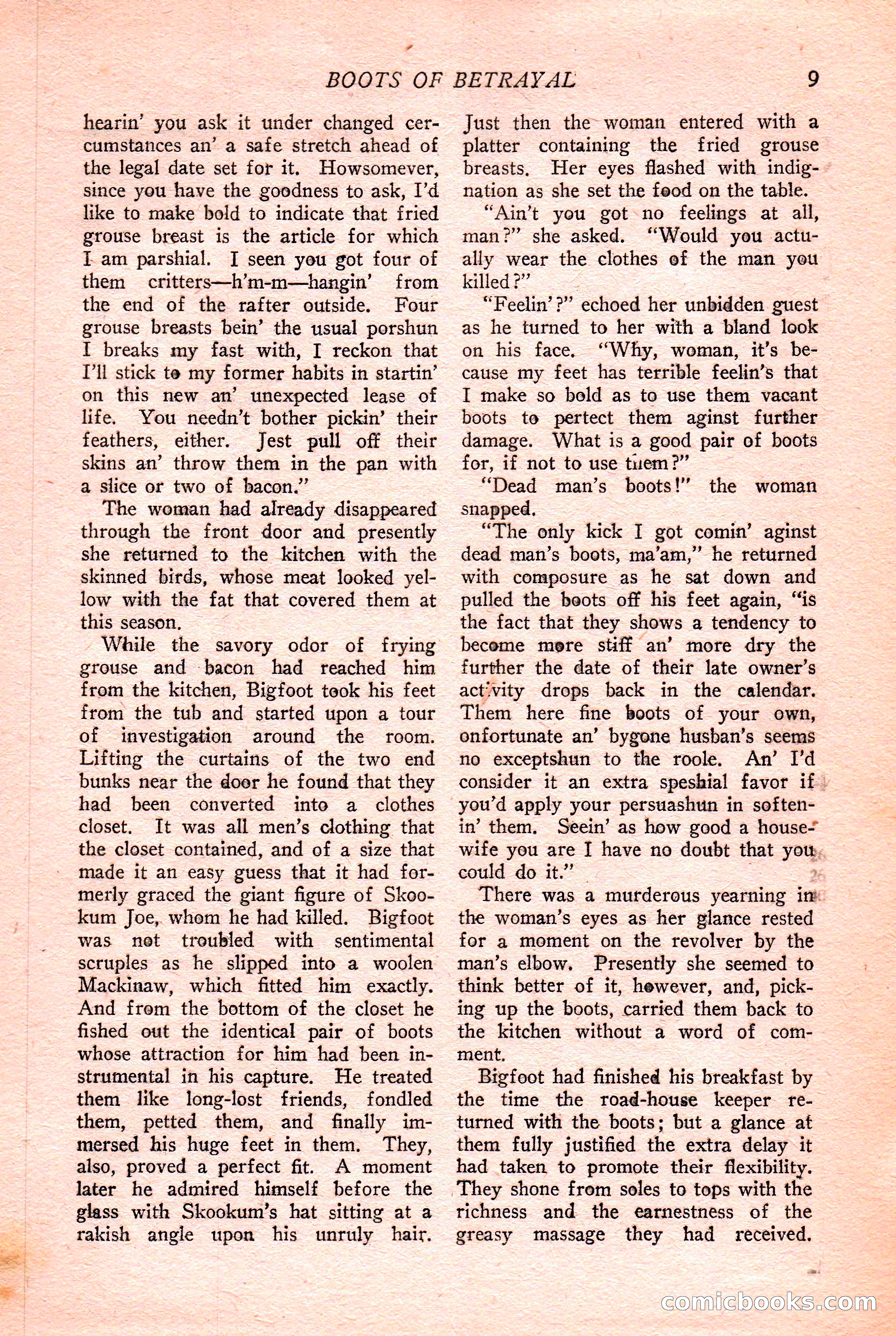 Western Story Magazine Cover — page 11 of 148
