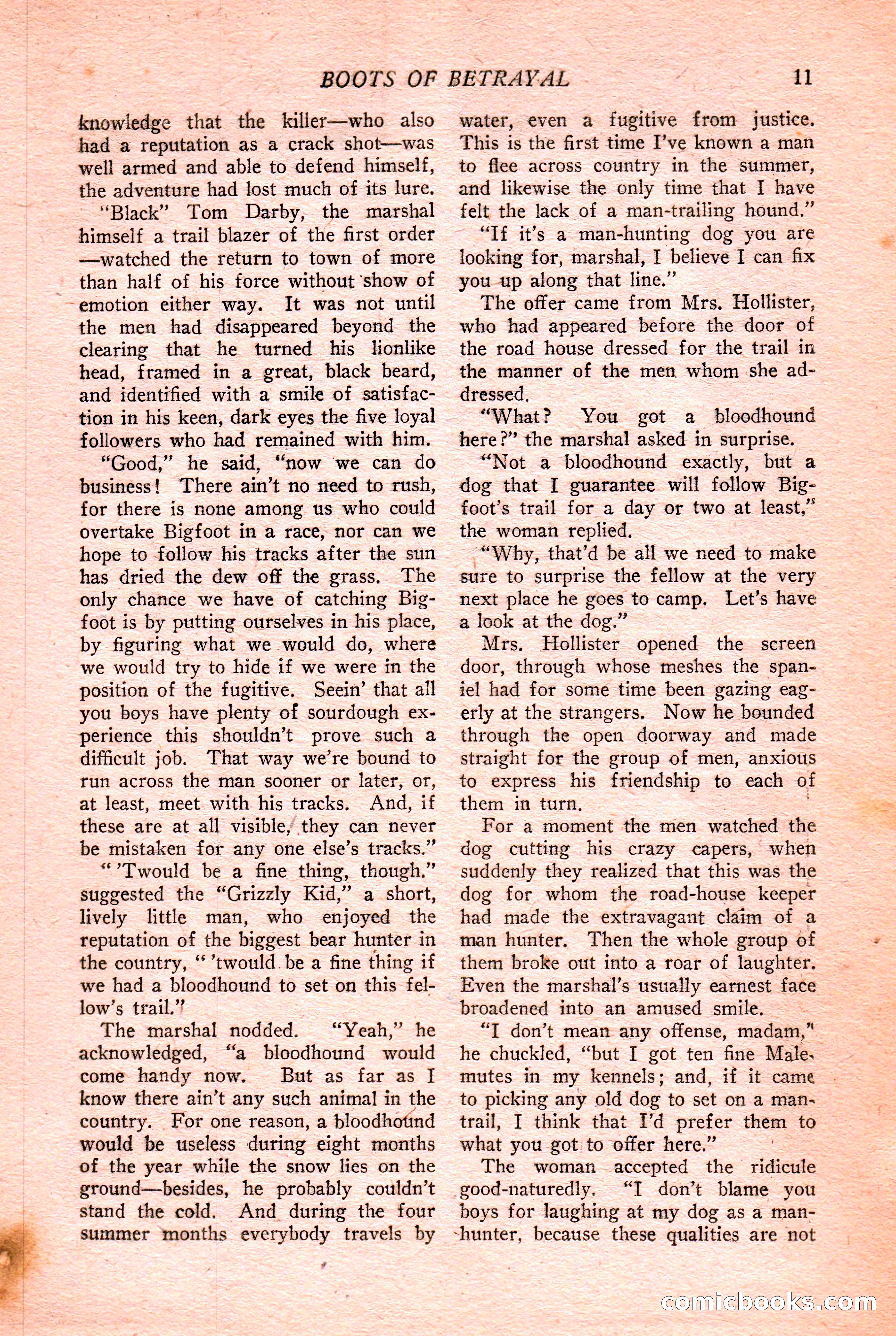 Western Story Magazine Cover — page 13 of 148