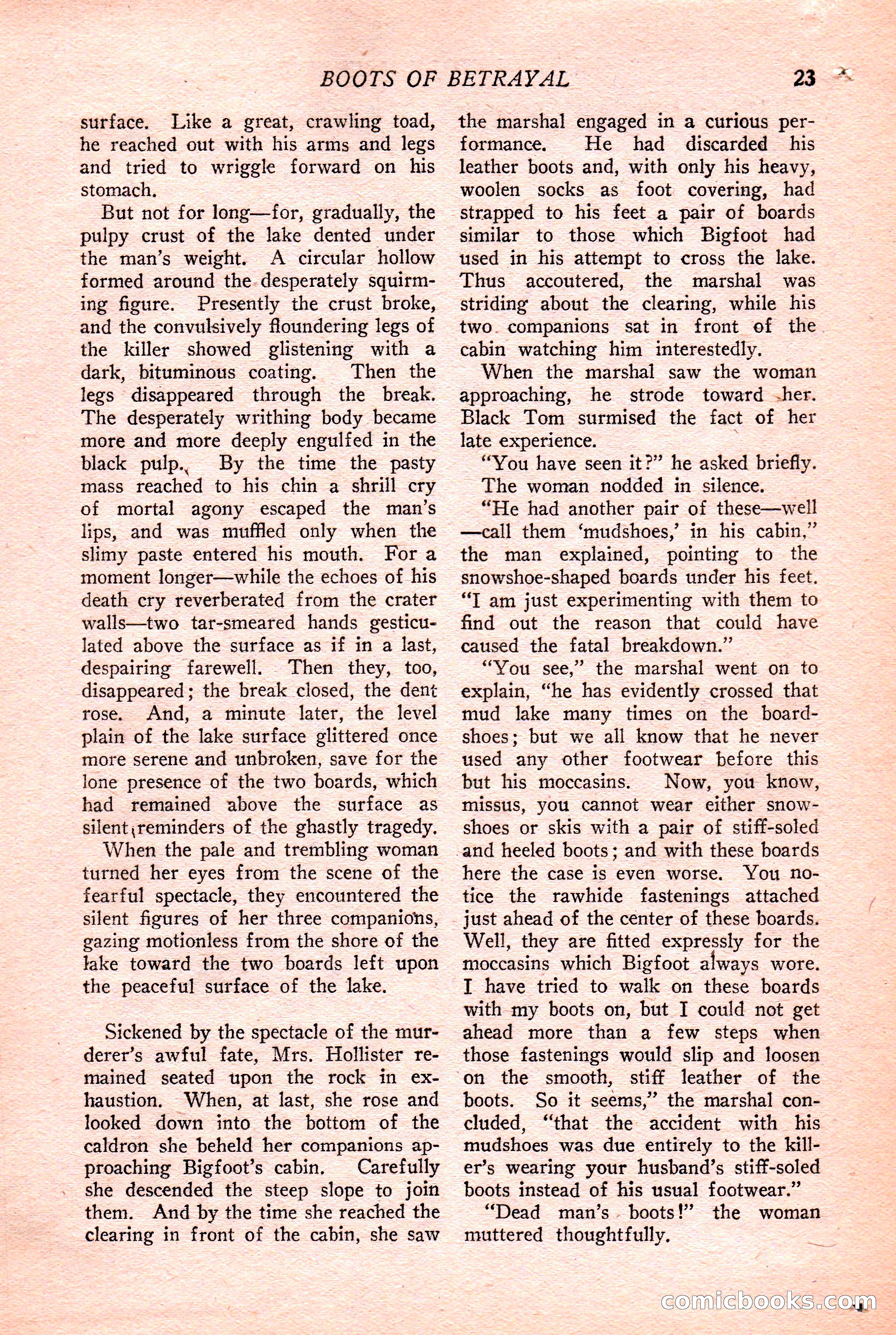 Western Story Magazine Cover — page 25 of 148